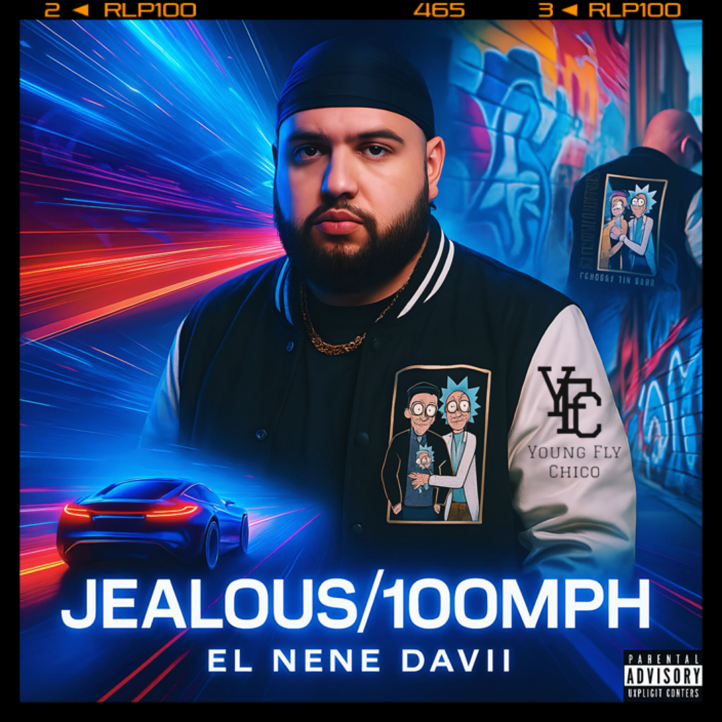 JEALOUS/100MPH artwork