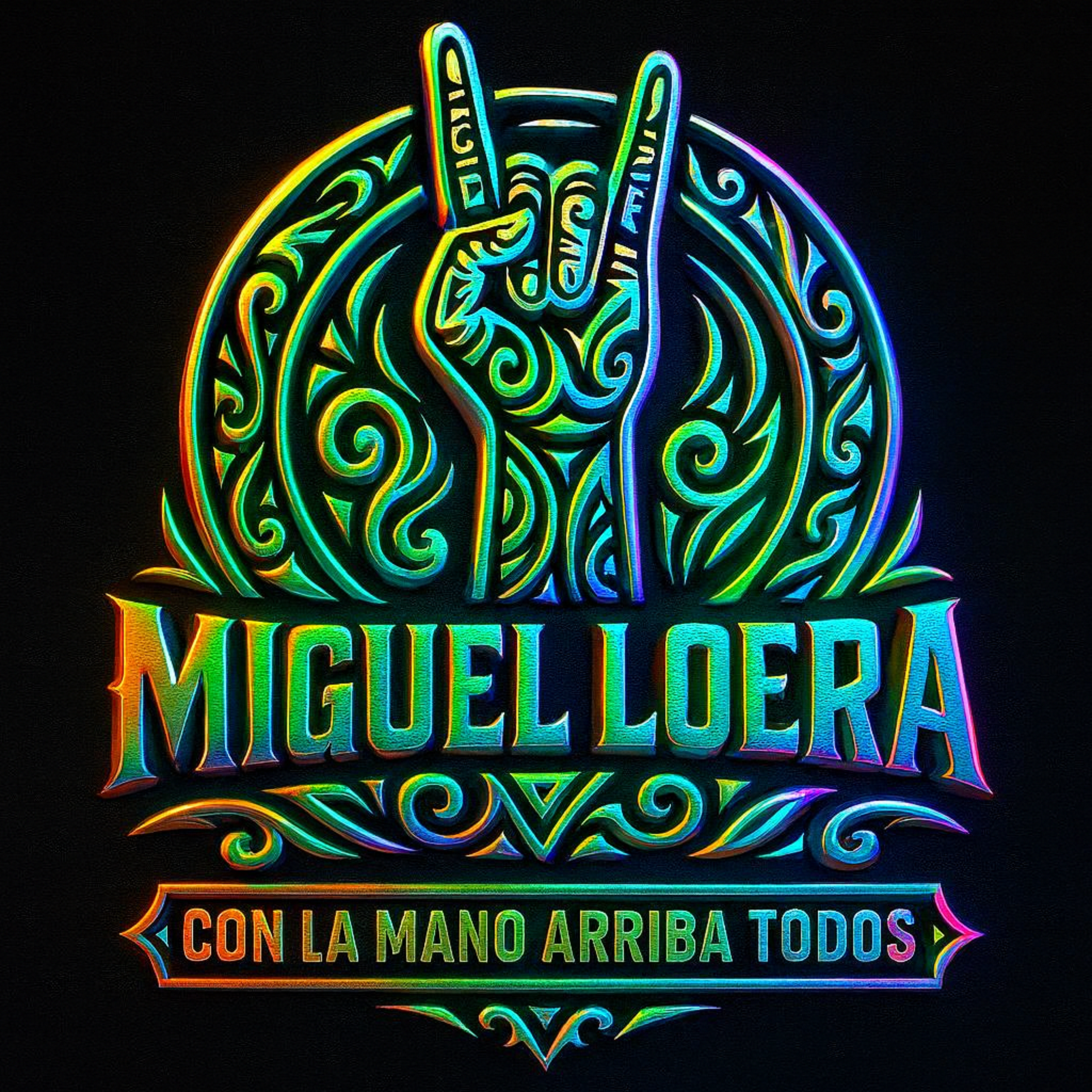 Con La Mano Arriba Todos artwork