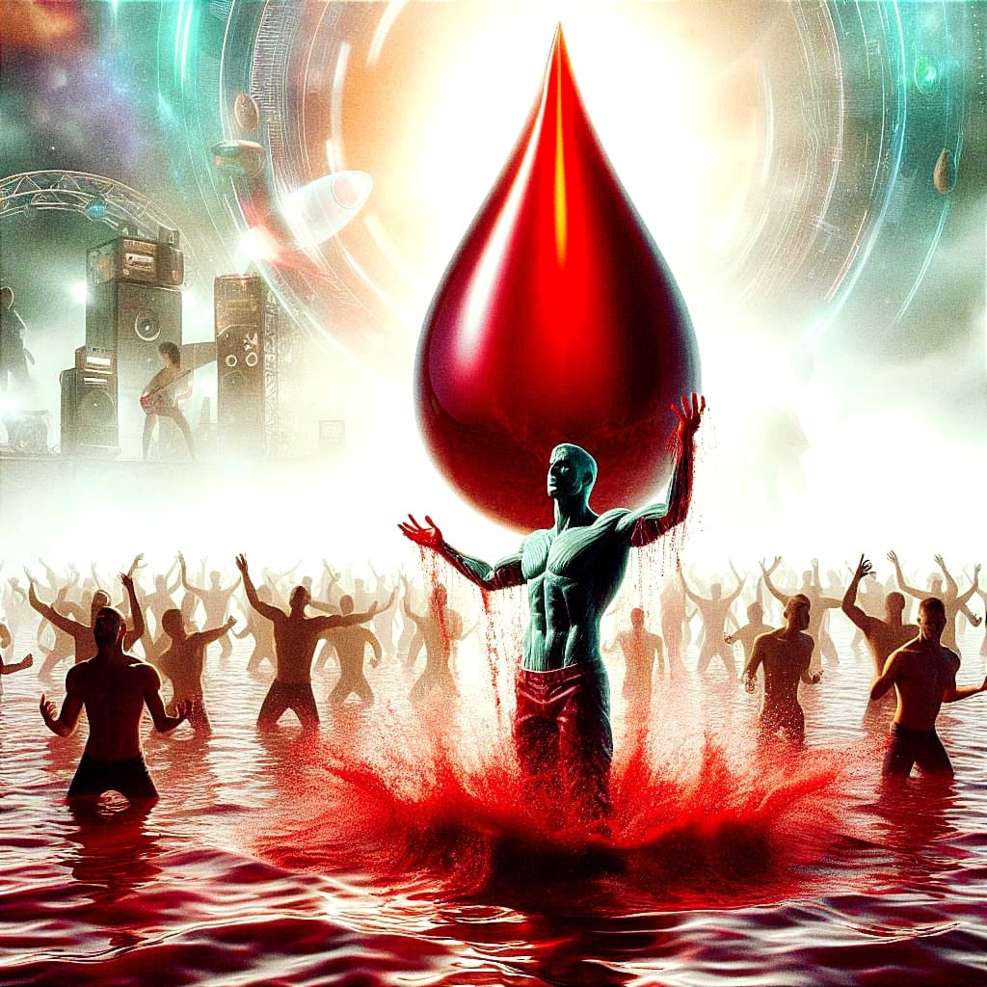 No water in Blood artwork