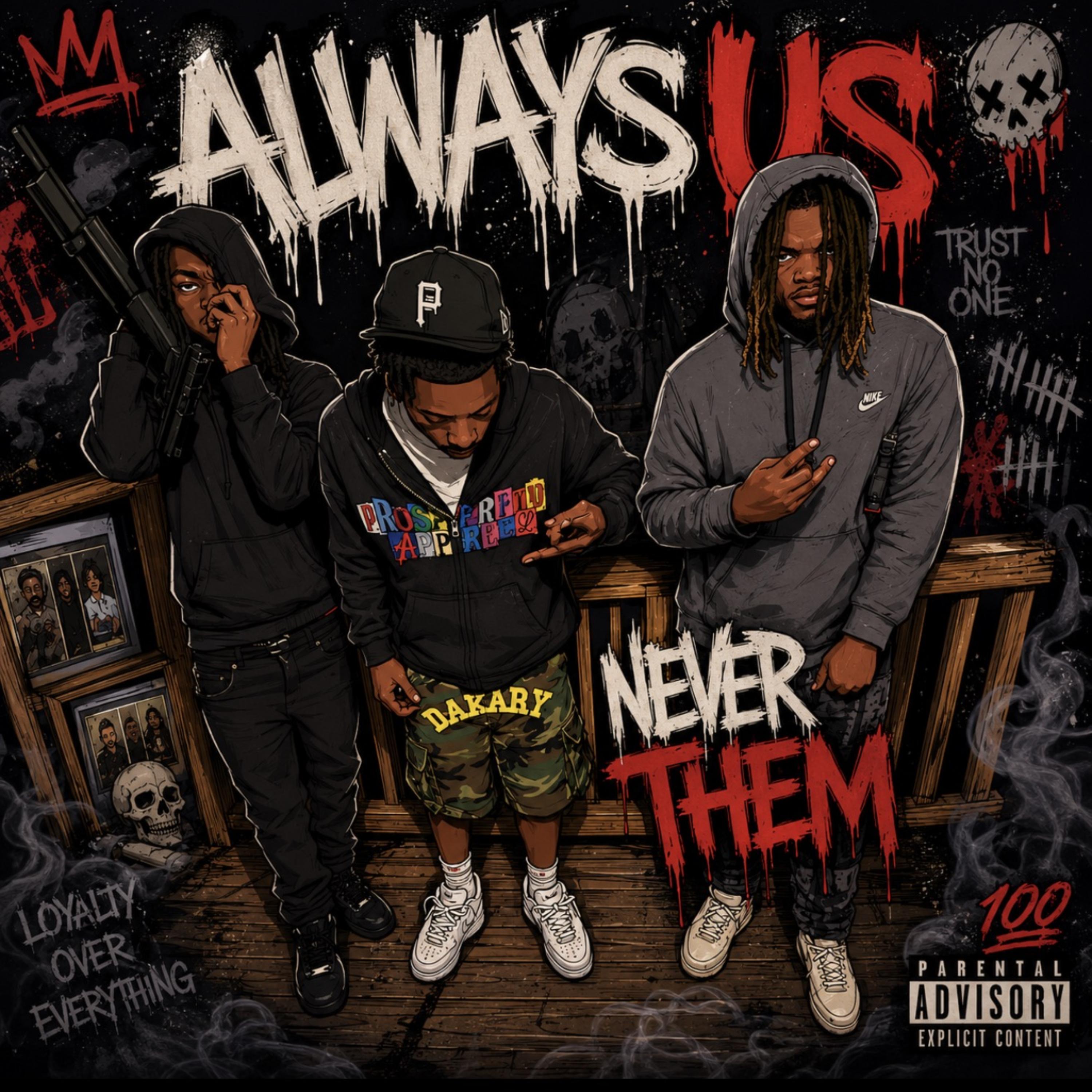 Alway Us Never Them by Lul Bino cover art