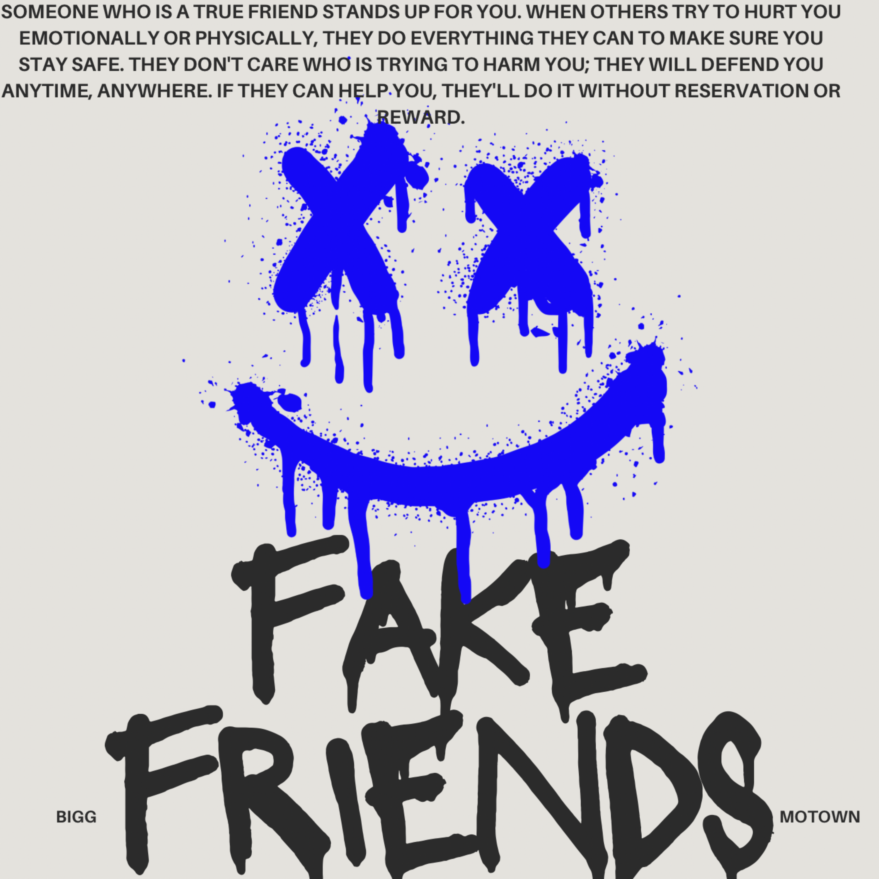 FAKE FRIENDS artwork