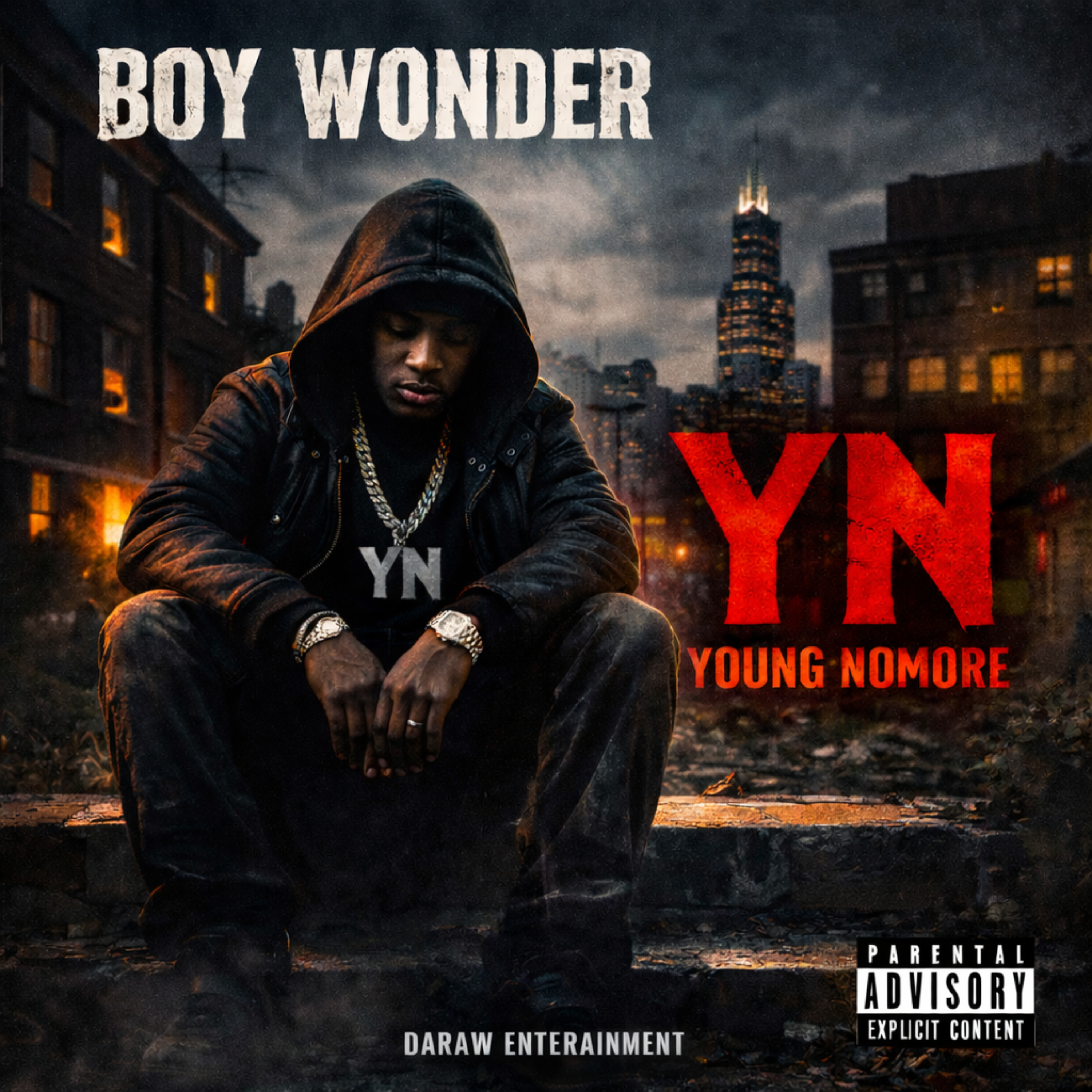 YN…. YOUNG NOMORE artwork