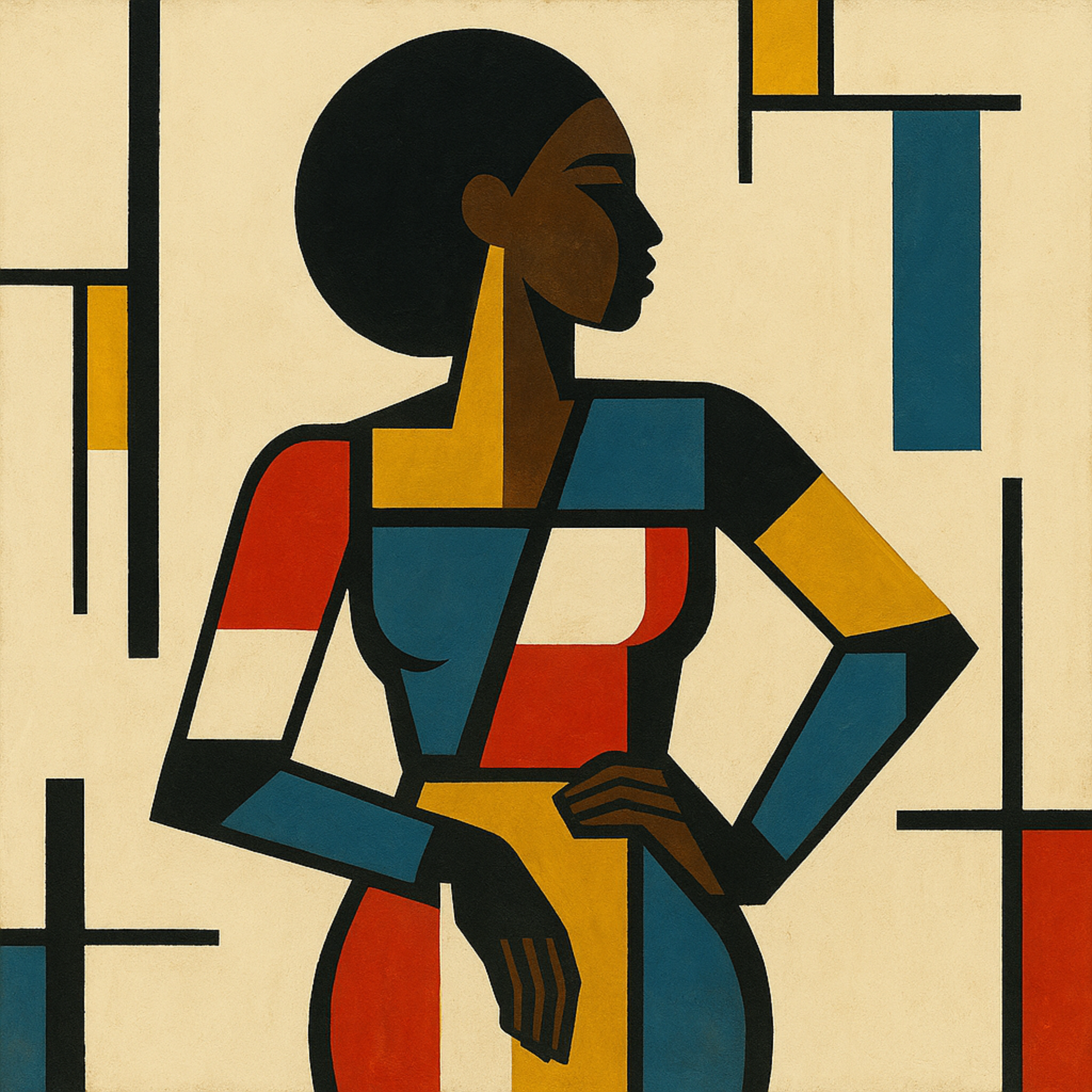 Feral Grace (De Stijl) artwork