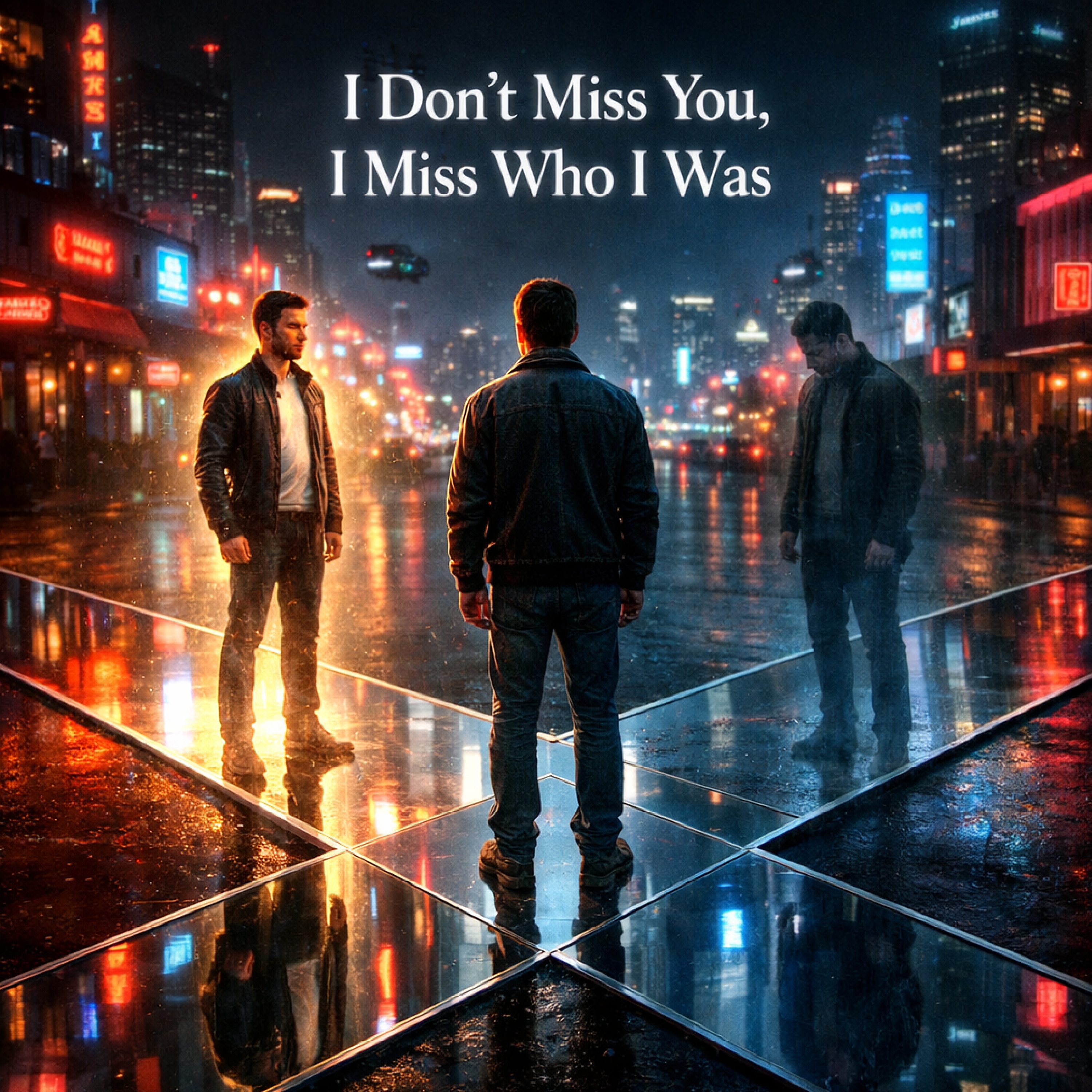 I Don’t Miss You, I Miss Who I Was artwork