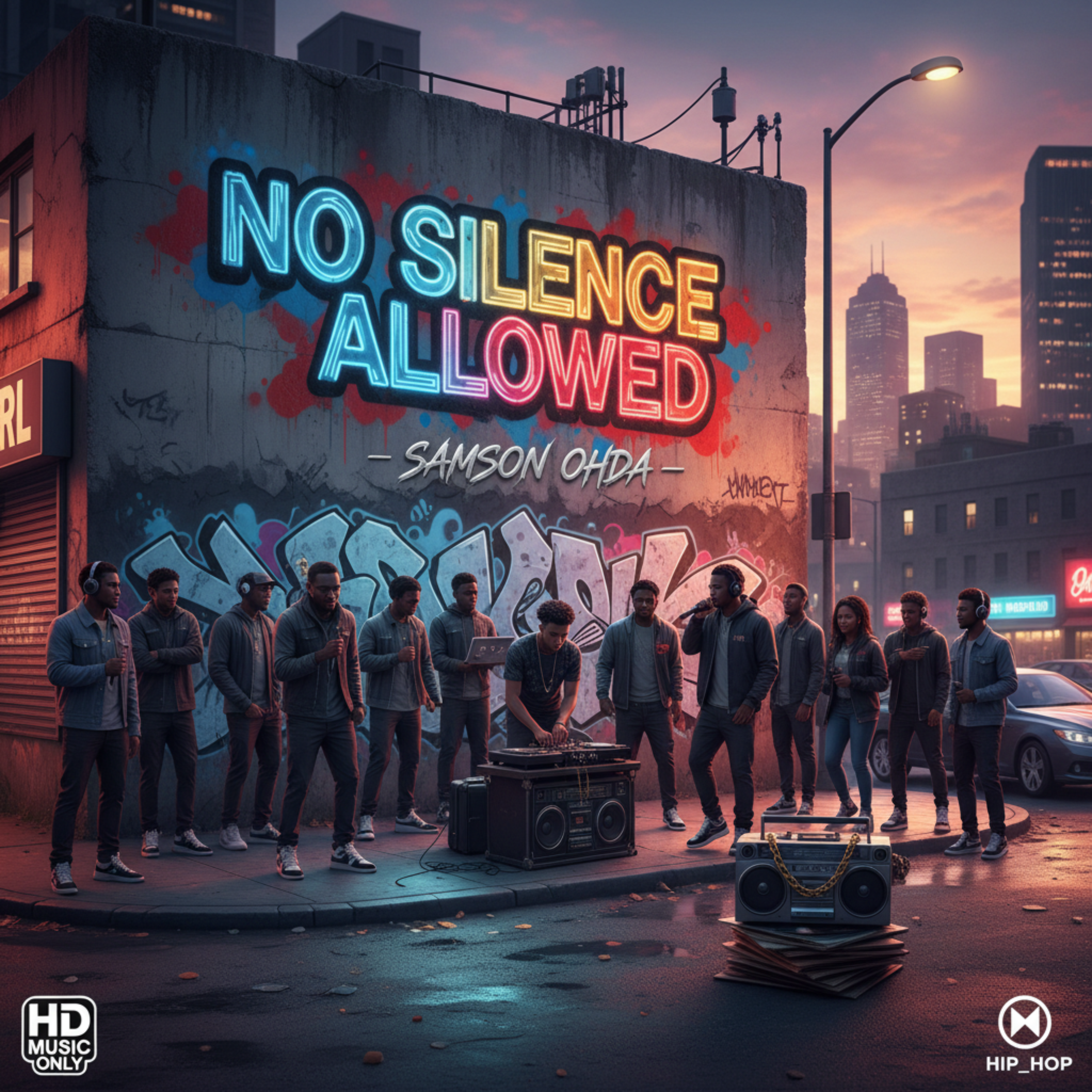No Silence Allowed by Samson Ohda  cover art