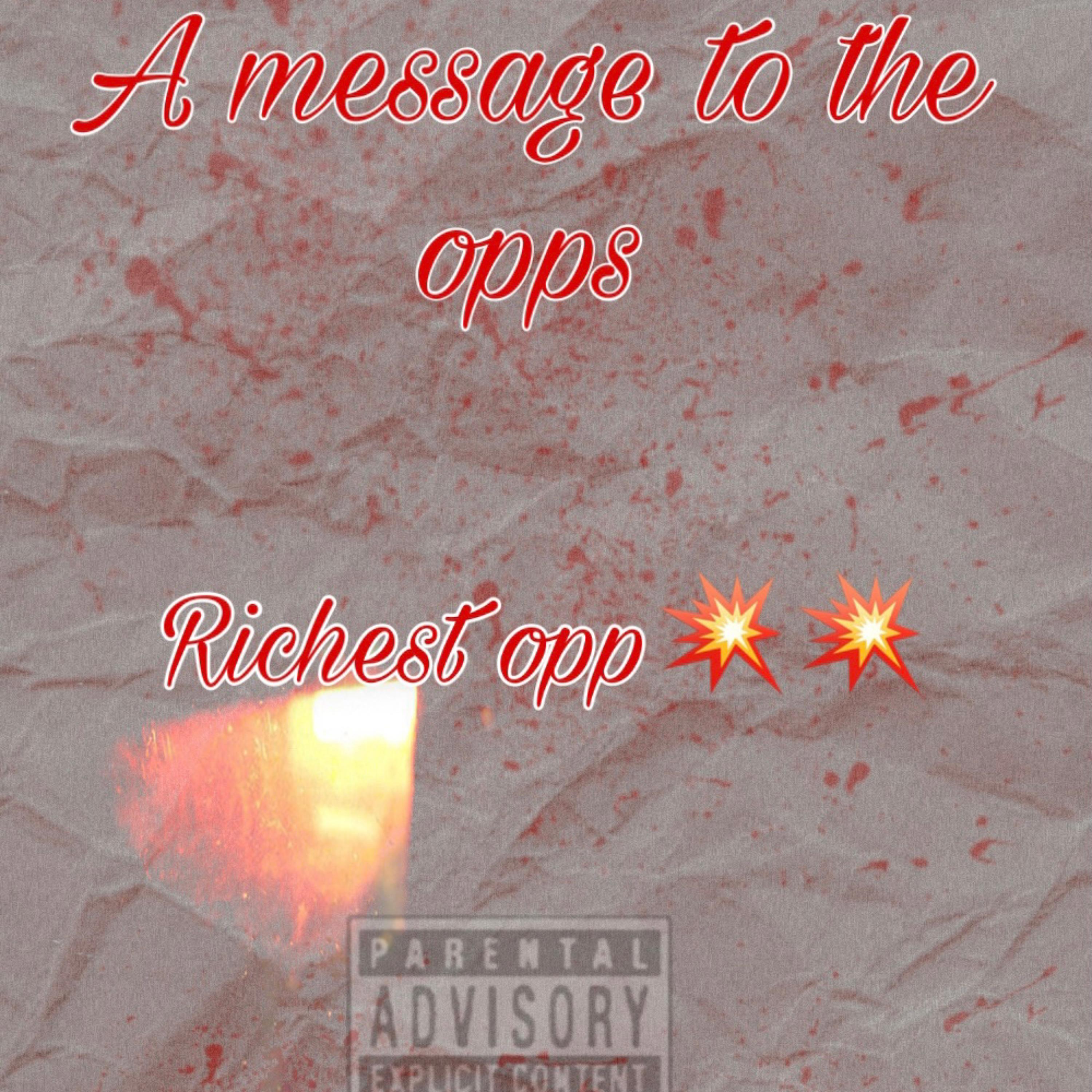 A Letter To The Opps artwork