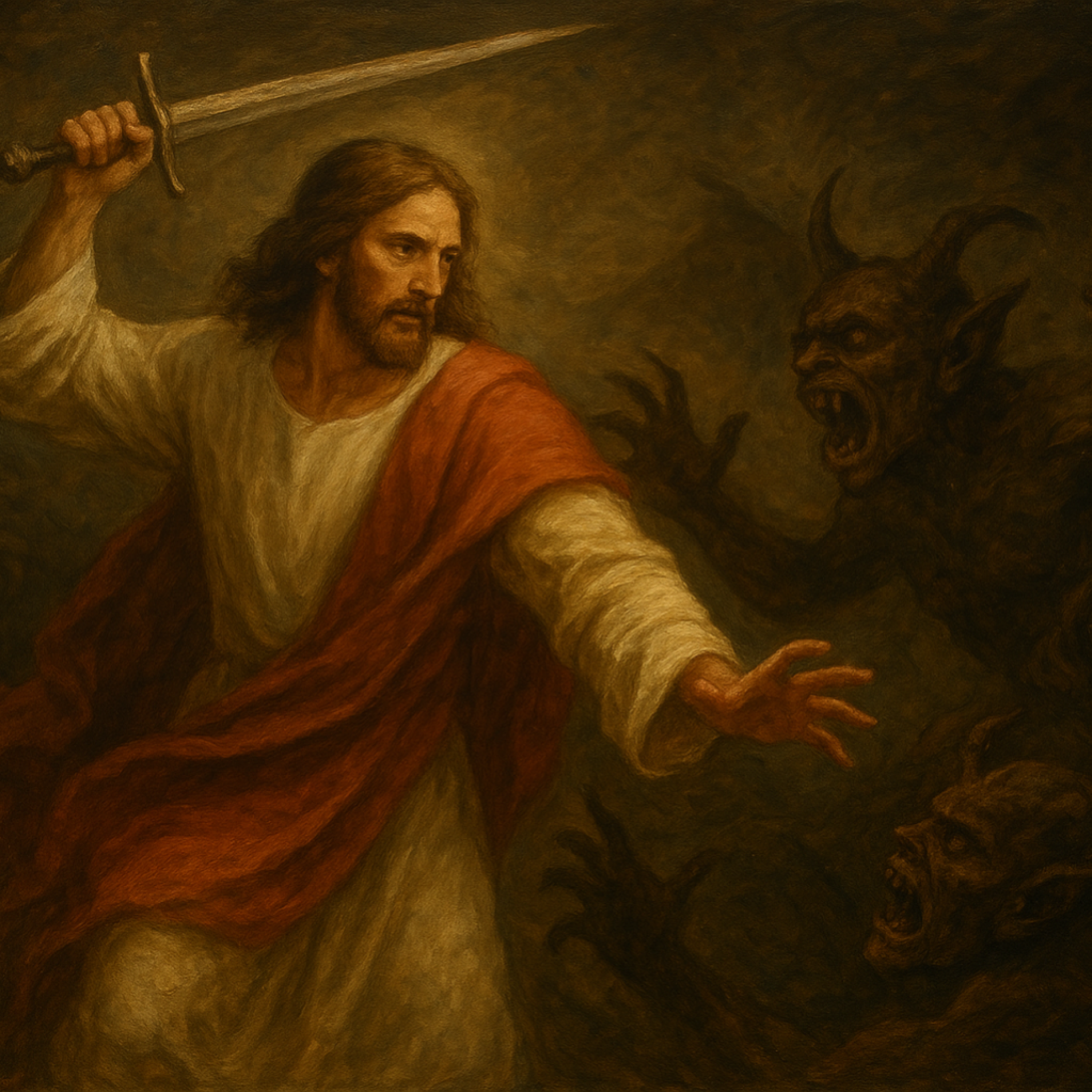 Crucified artwork