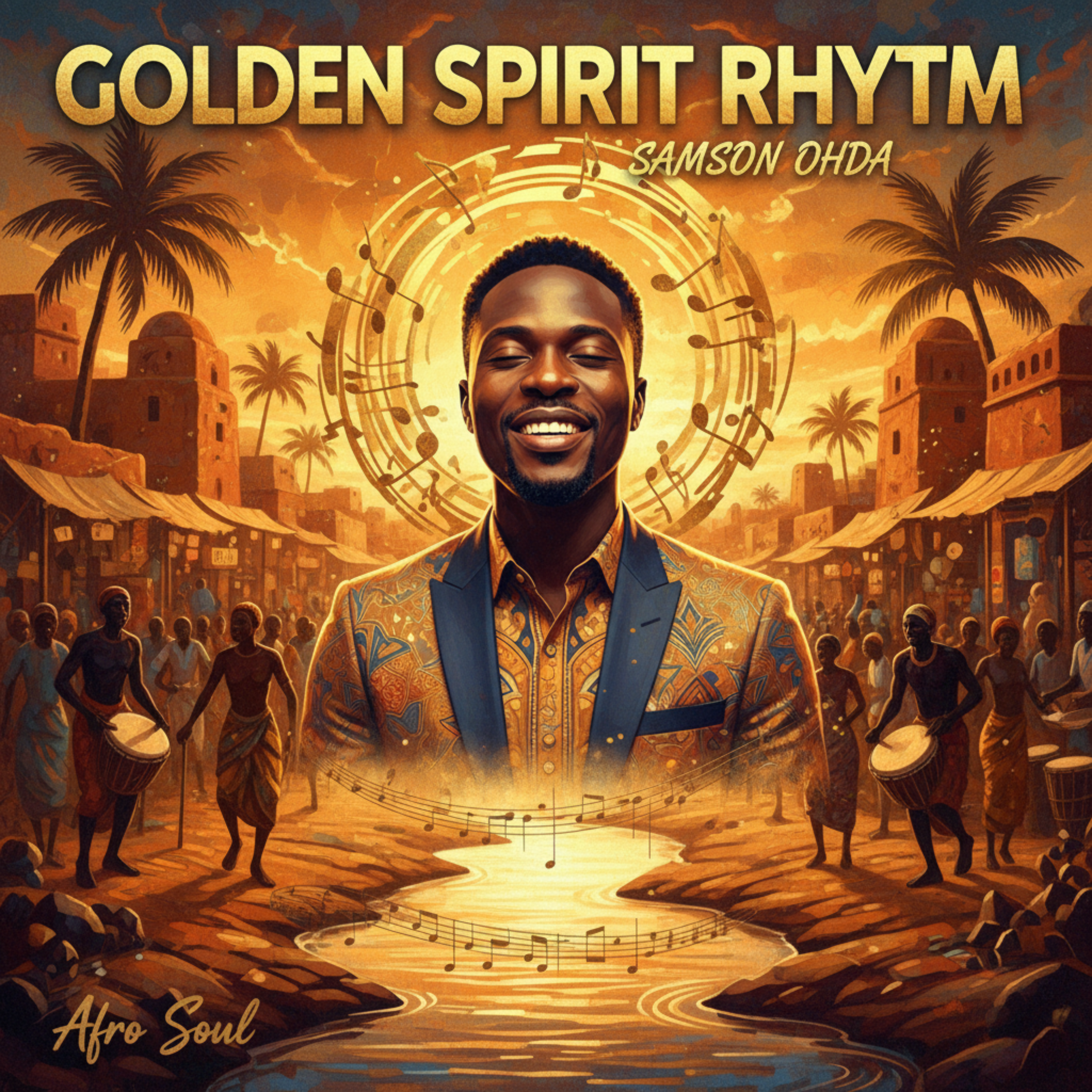 Golden Spirit Rhythm by Samson Ohda  cover art