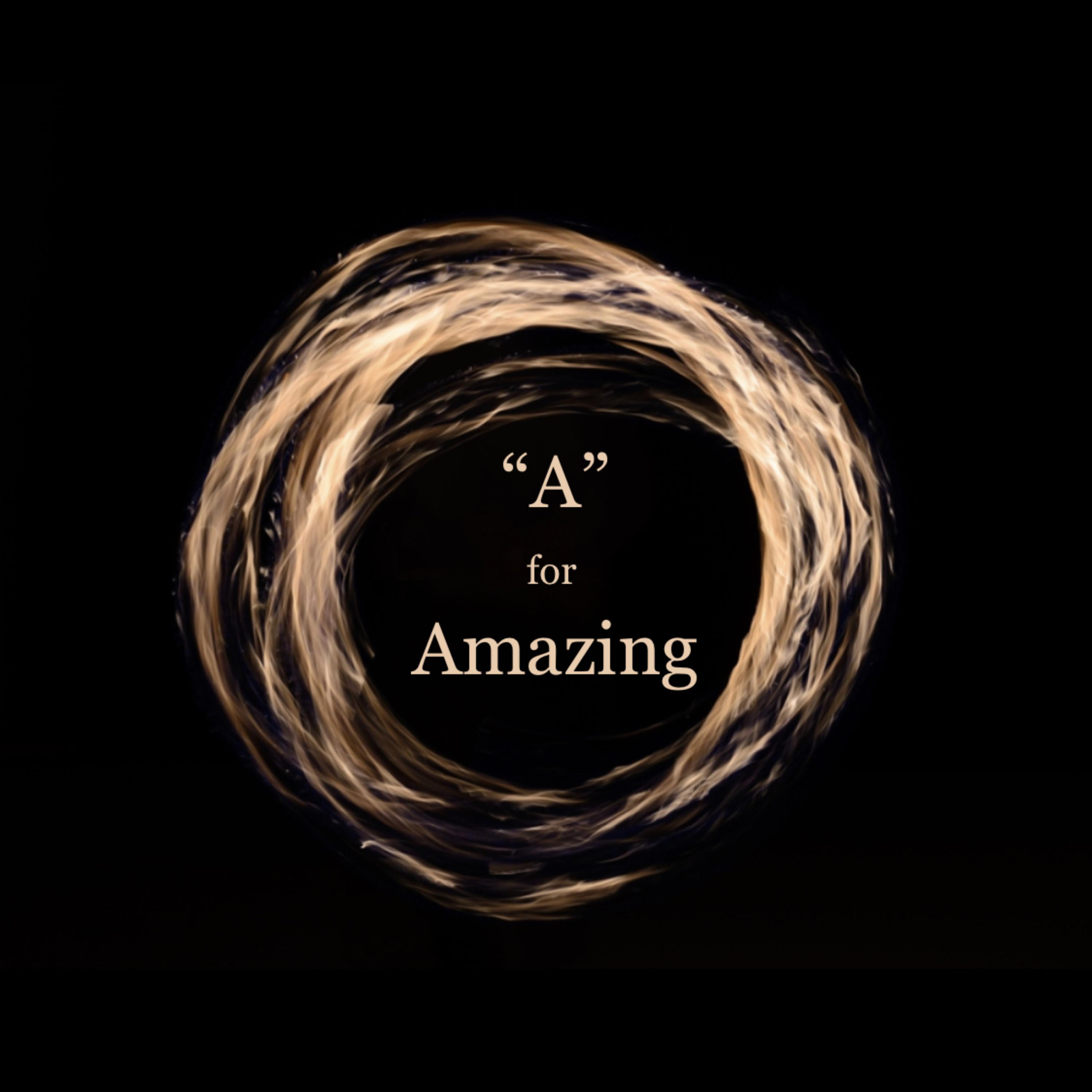 "A" for Amazing artwork