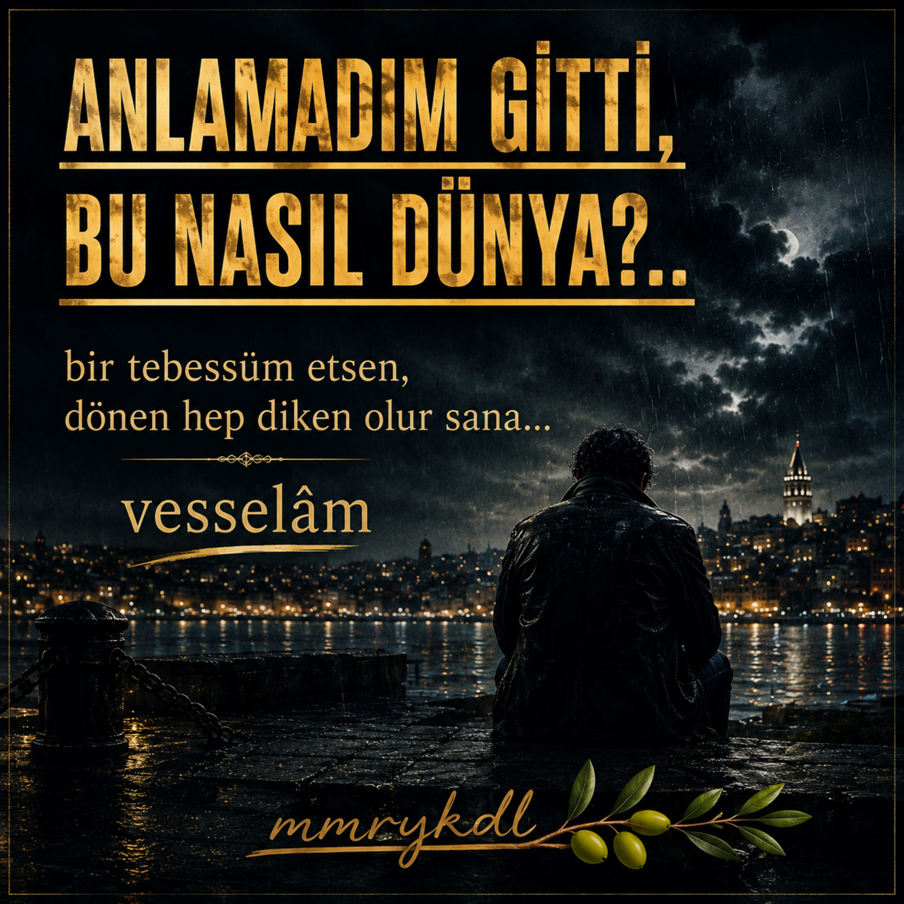 Anlamadım gitti bu nası dünya by MMRYKDL cover art