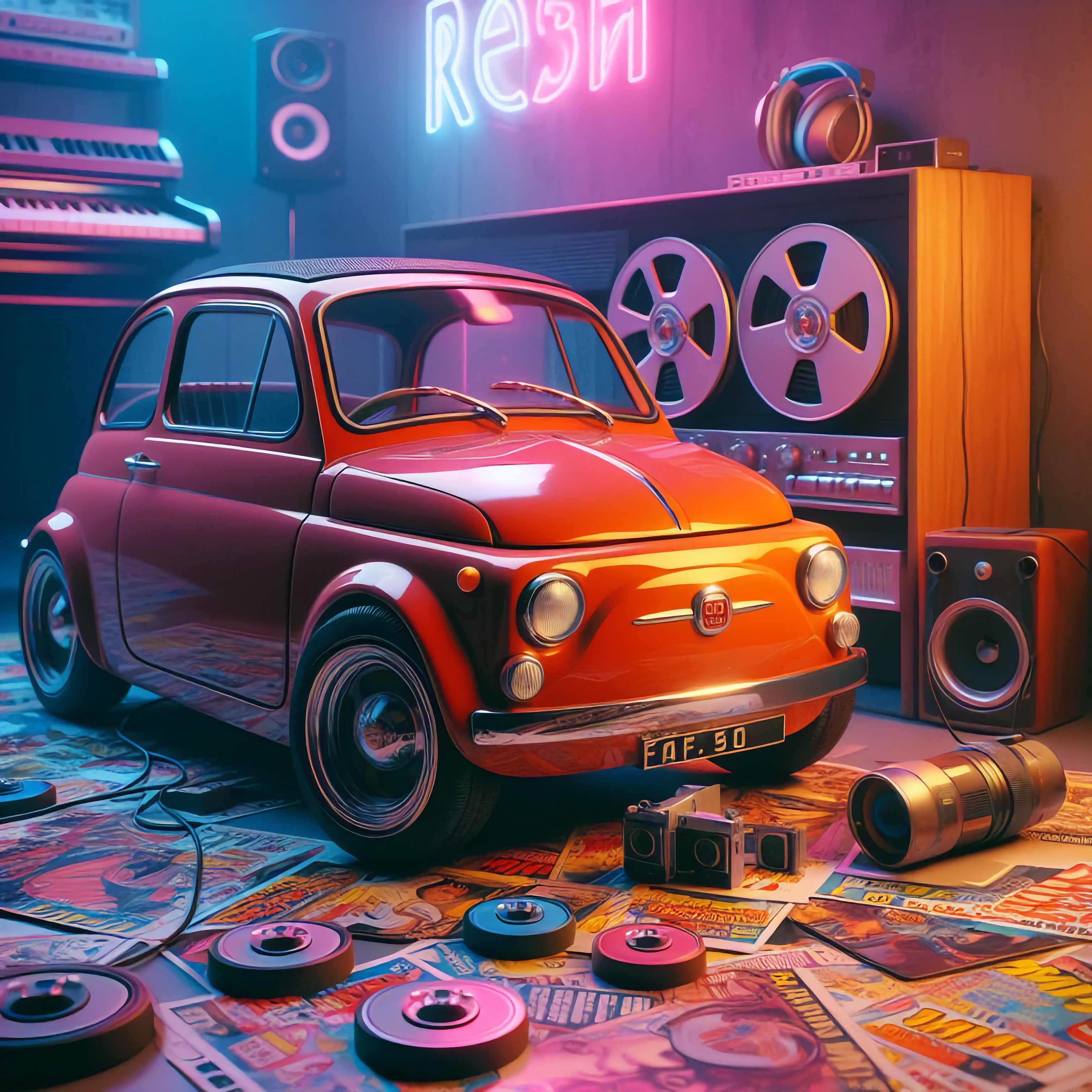 ¡Oh, genio de acordes artwork