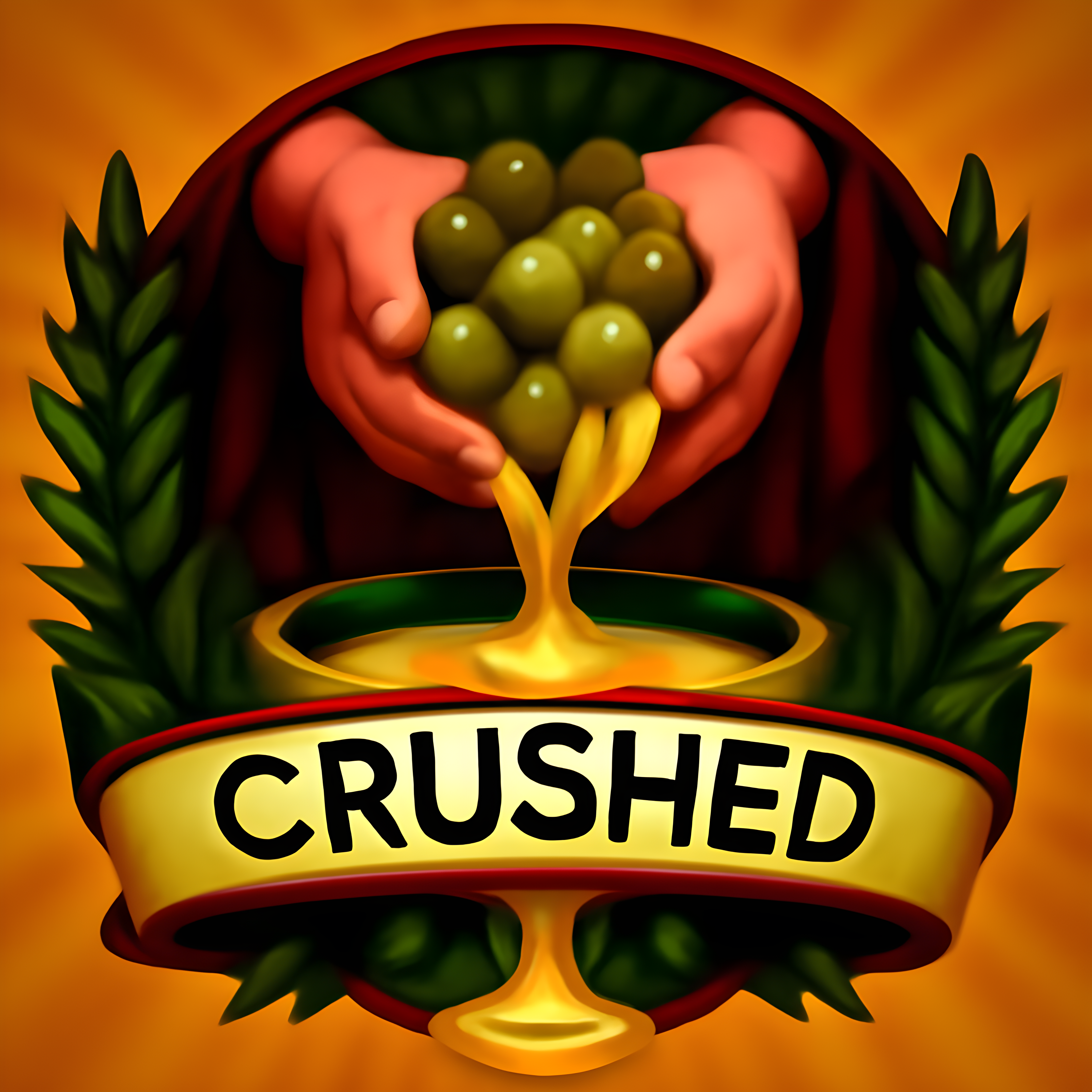 Crushed artwork