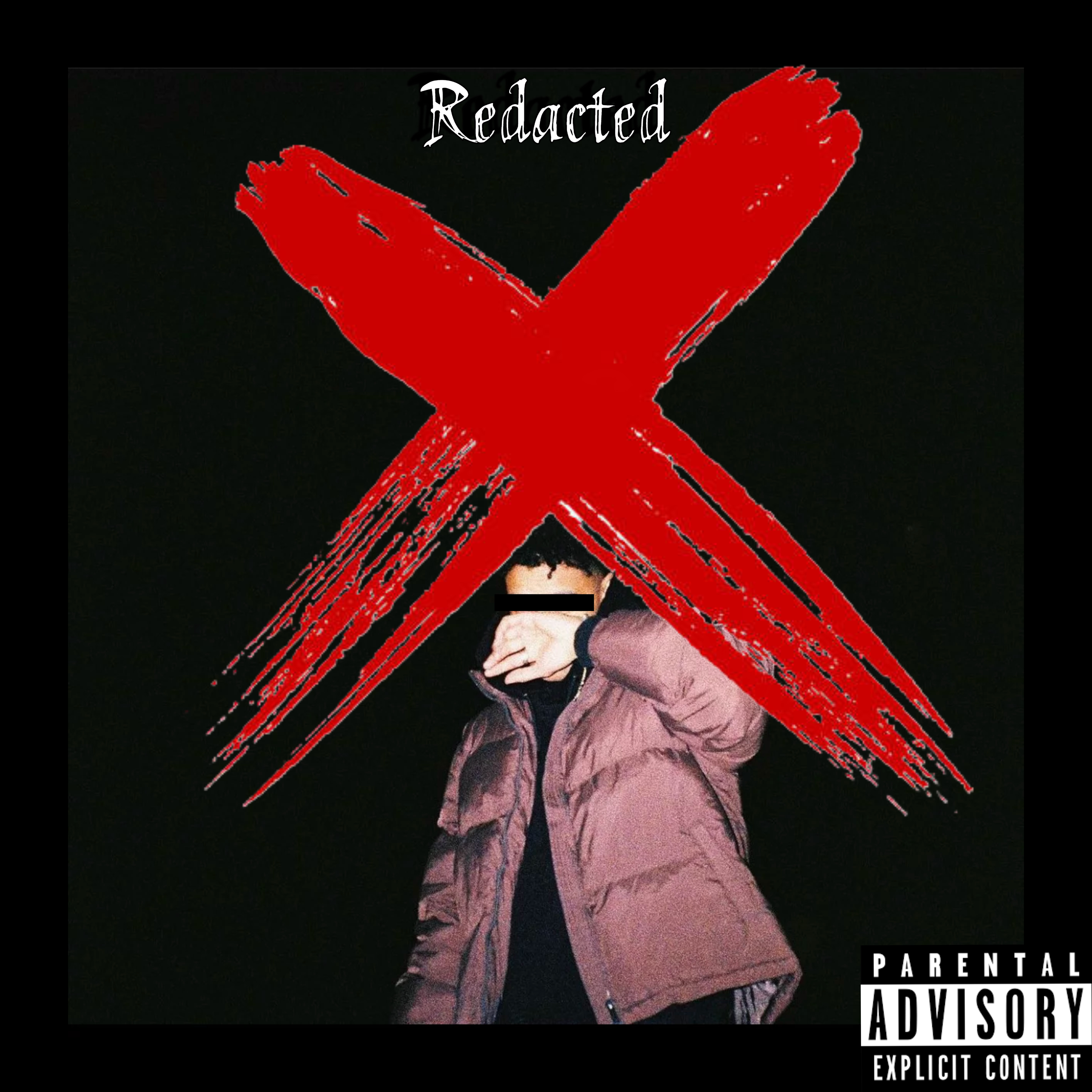 Redacted artwork