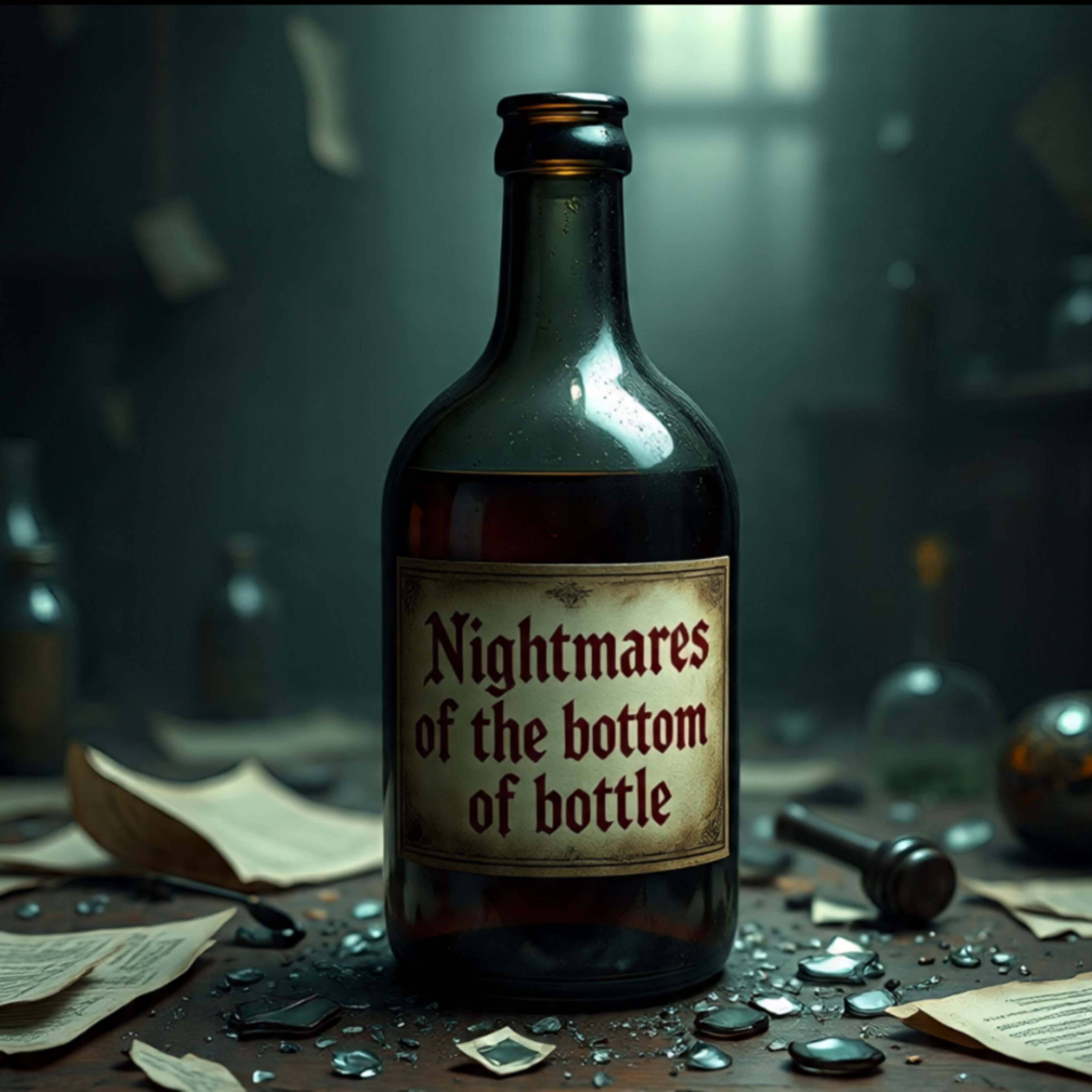 NIGHTMARES OF THE BOTTOM OF THE BOTTLE artwork