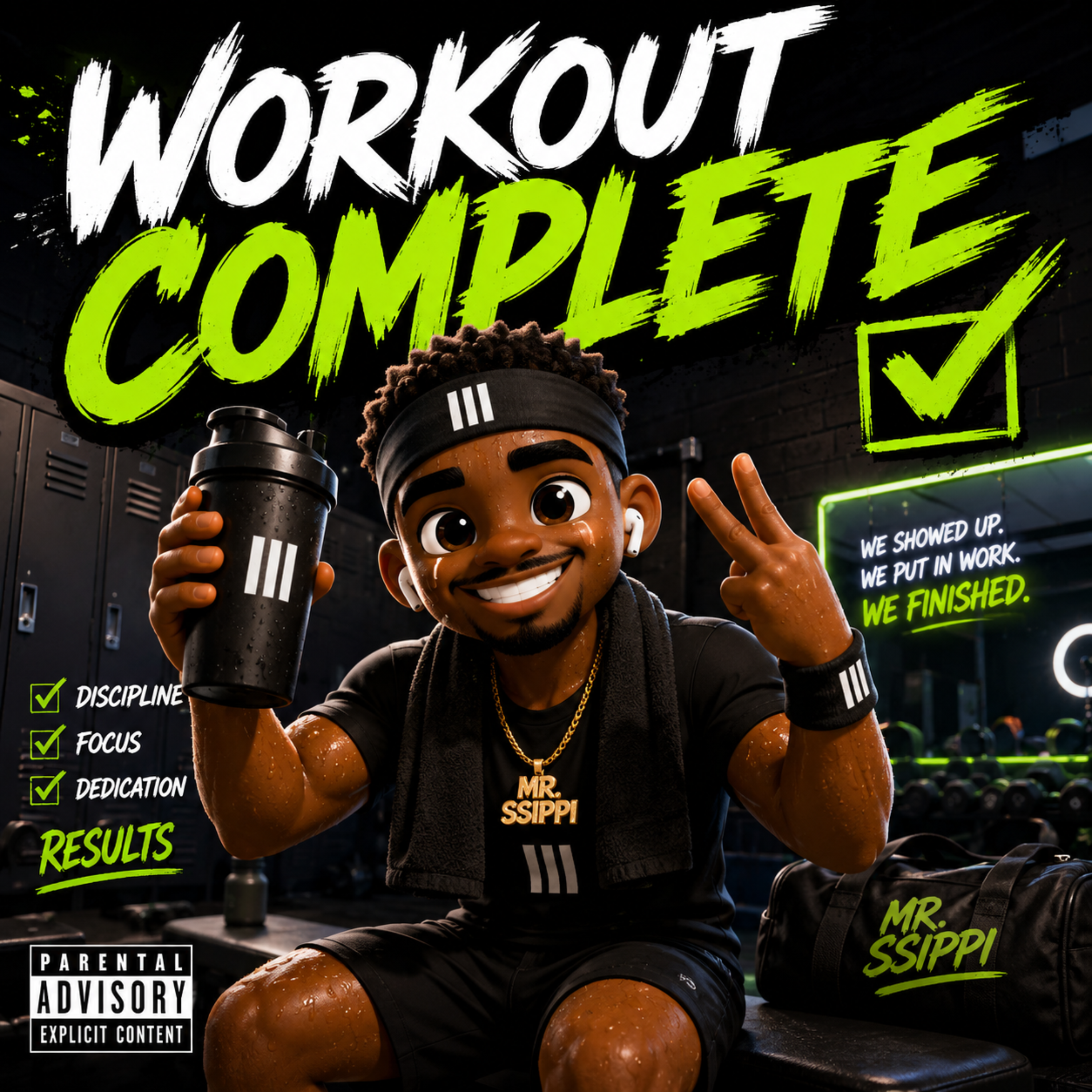 Workout Complete by Mr. Ssippi cover art