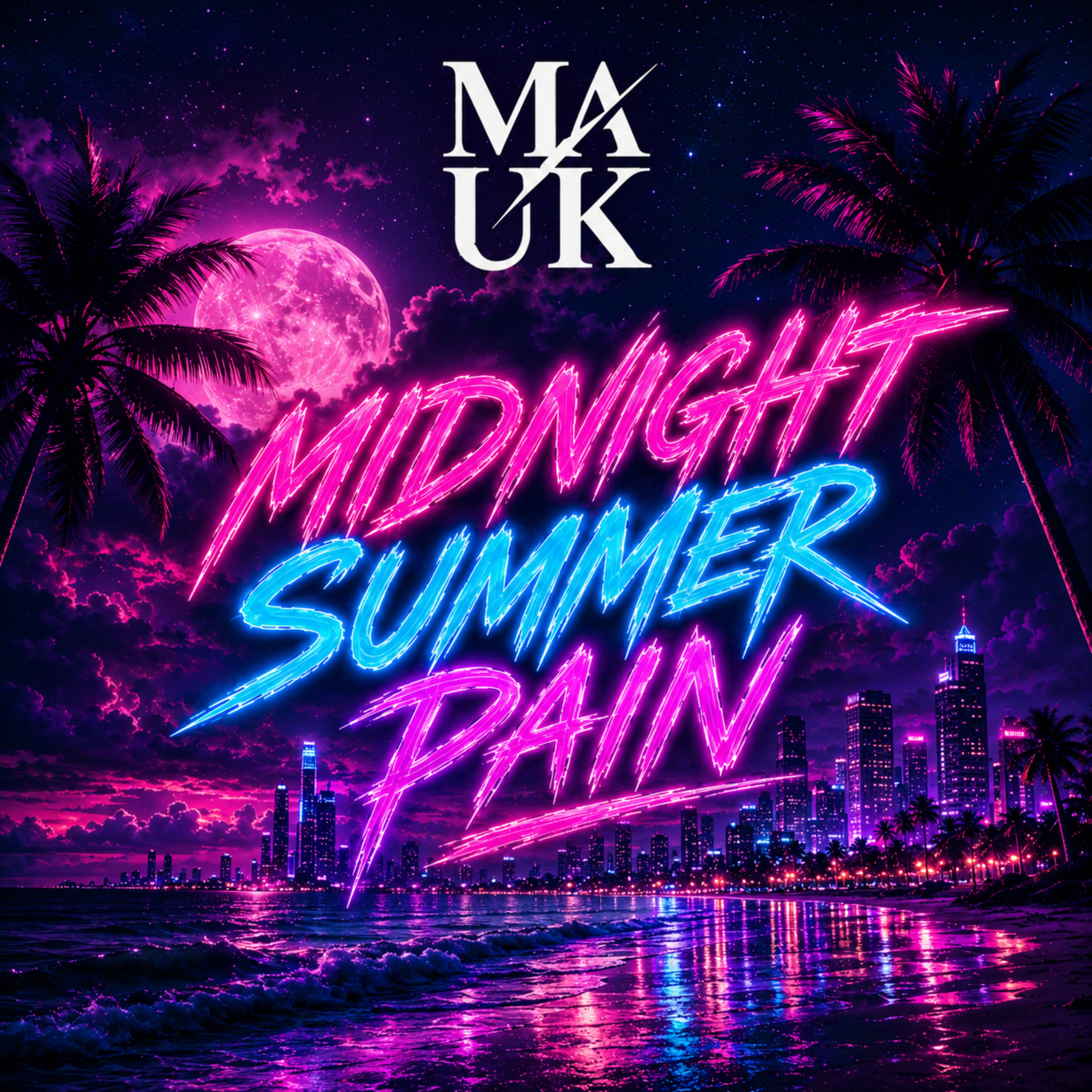 Midnight Summer Pain by MA UK cover art