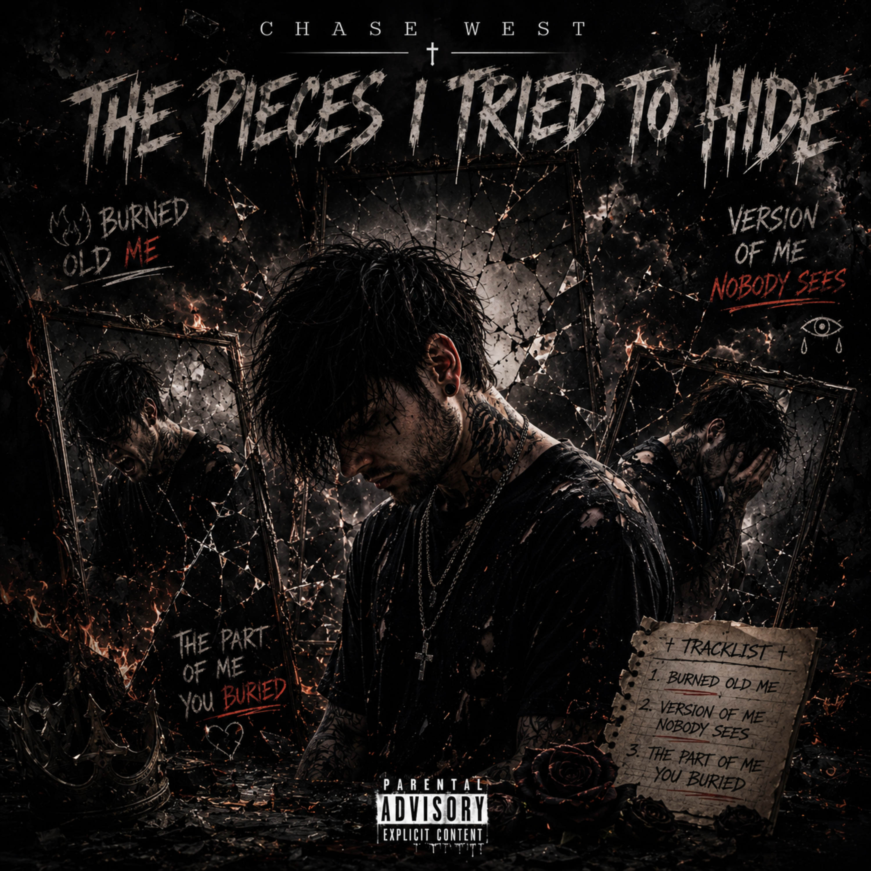 The Pieces I Tried To Hide by $ Chase West cover art
