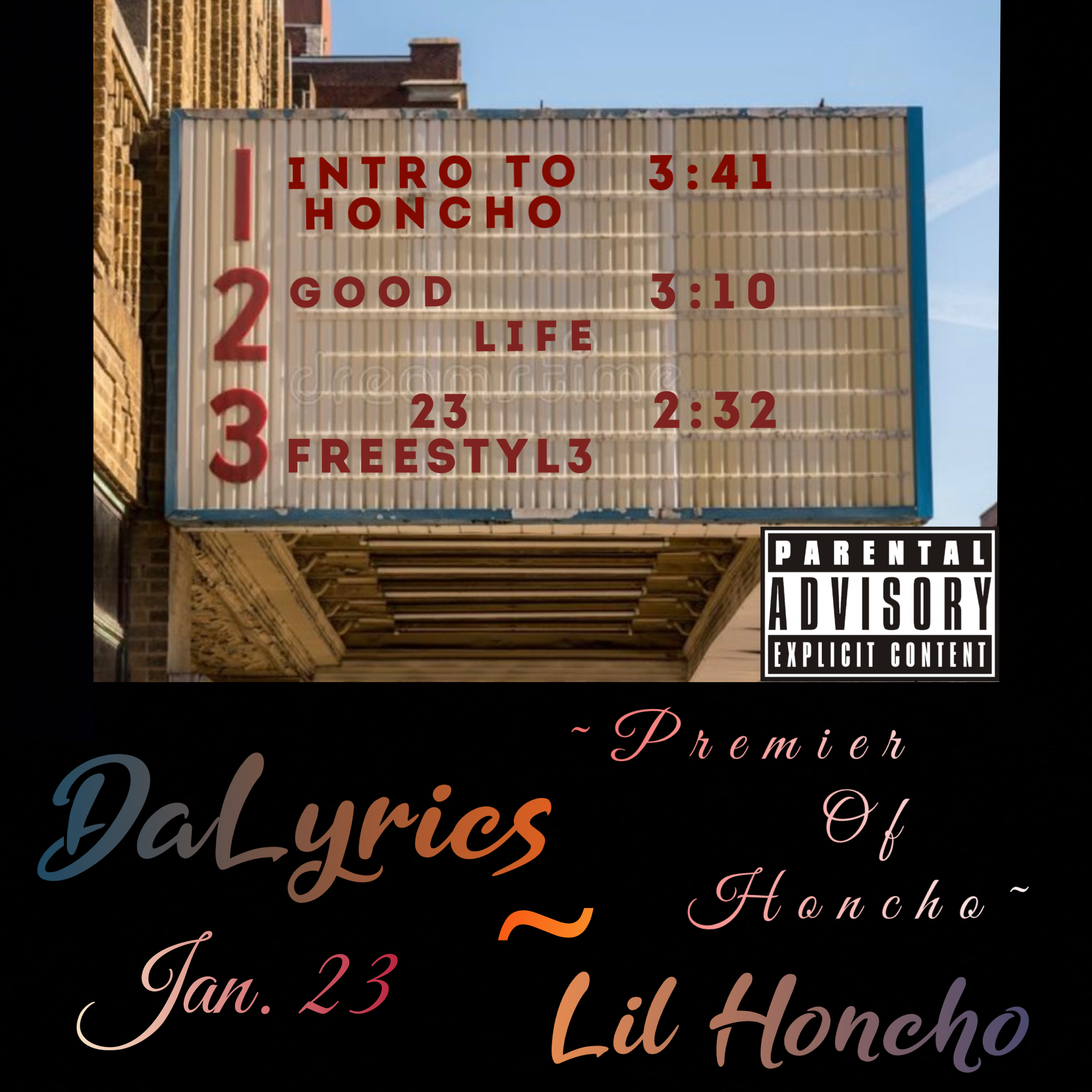 Premier of Honcho artwork