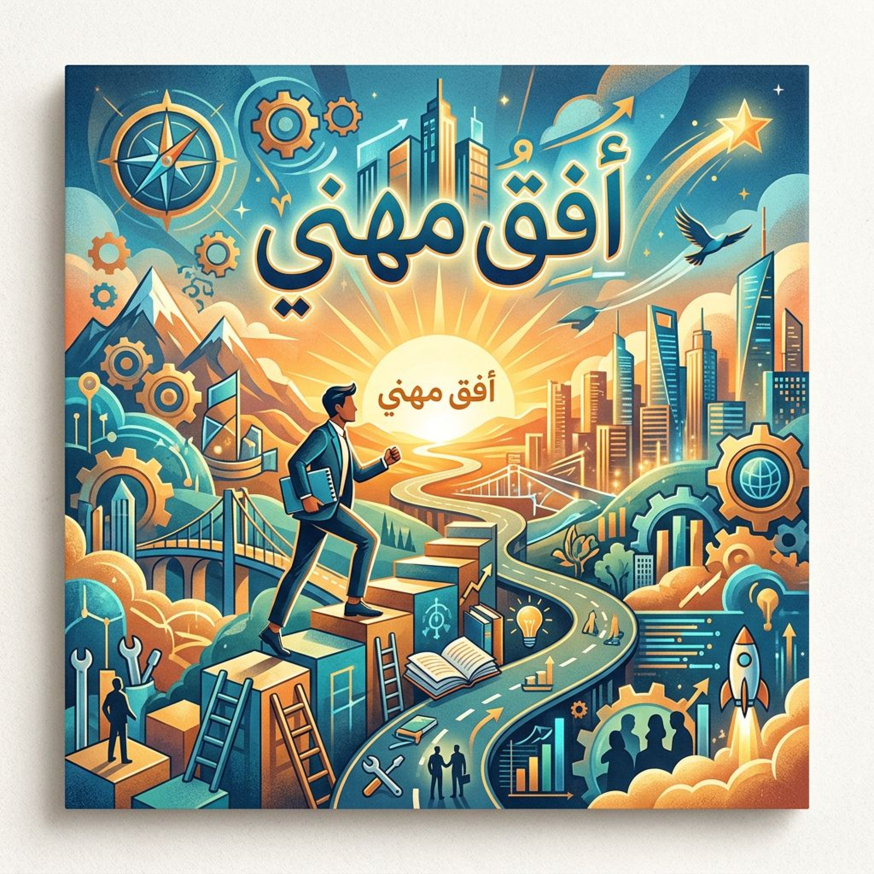 أفق مهني by Lunbi cover art