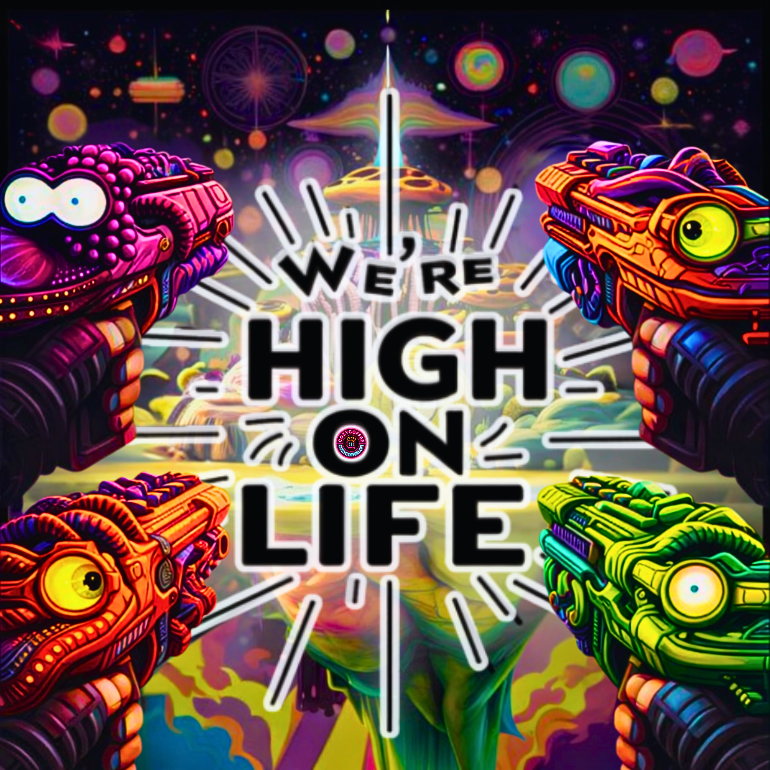 We're High on Life artwork