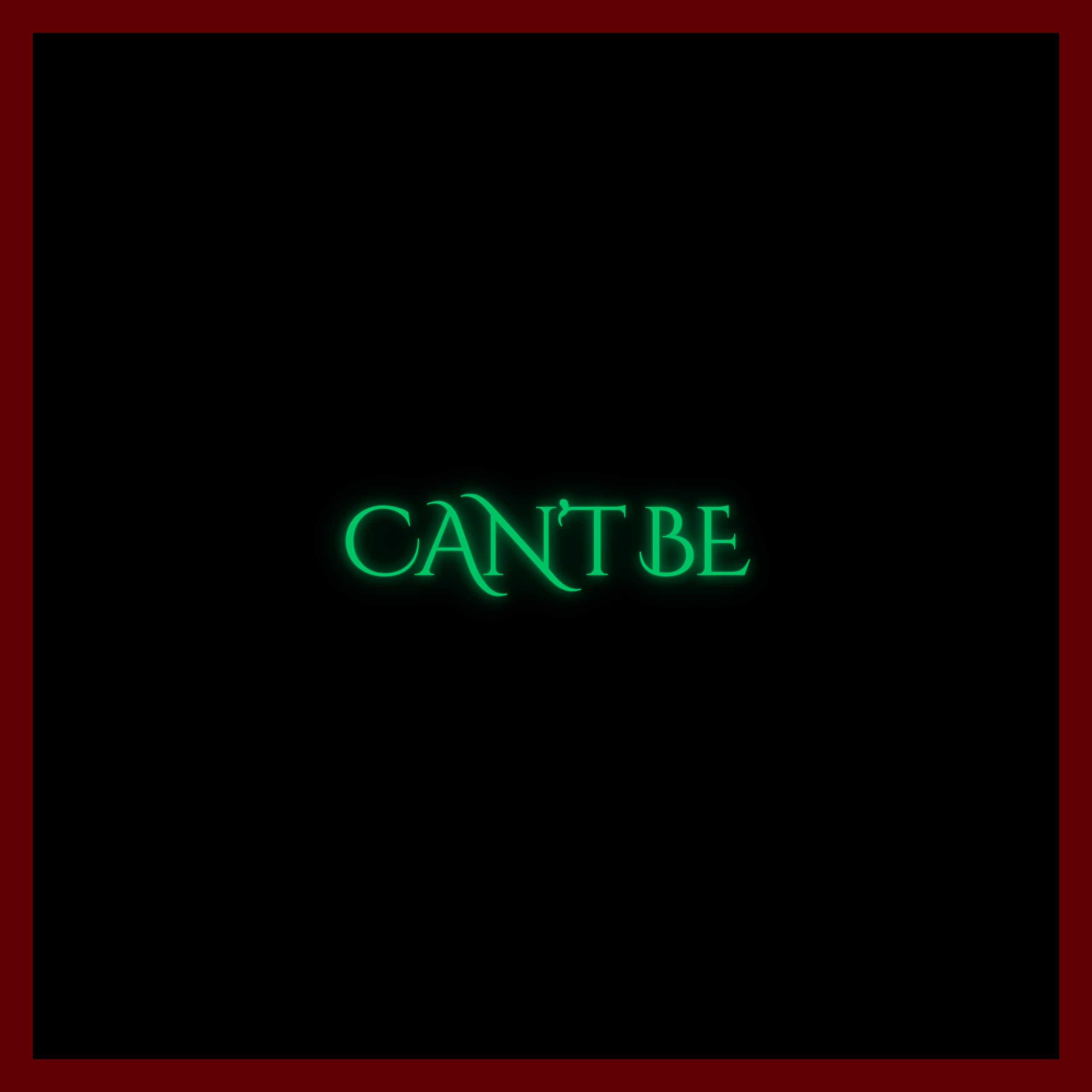 Cant be (speedcore) artwork