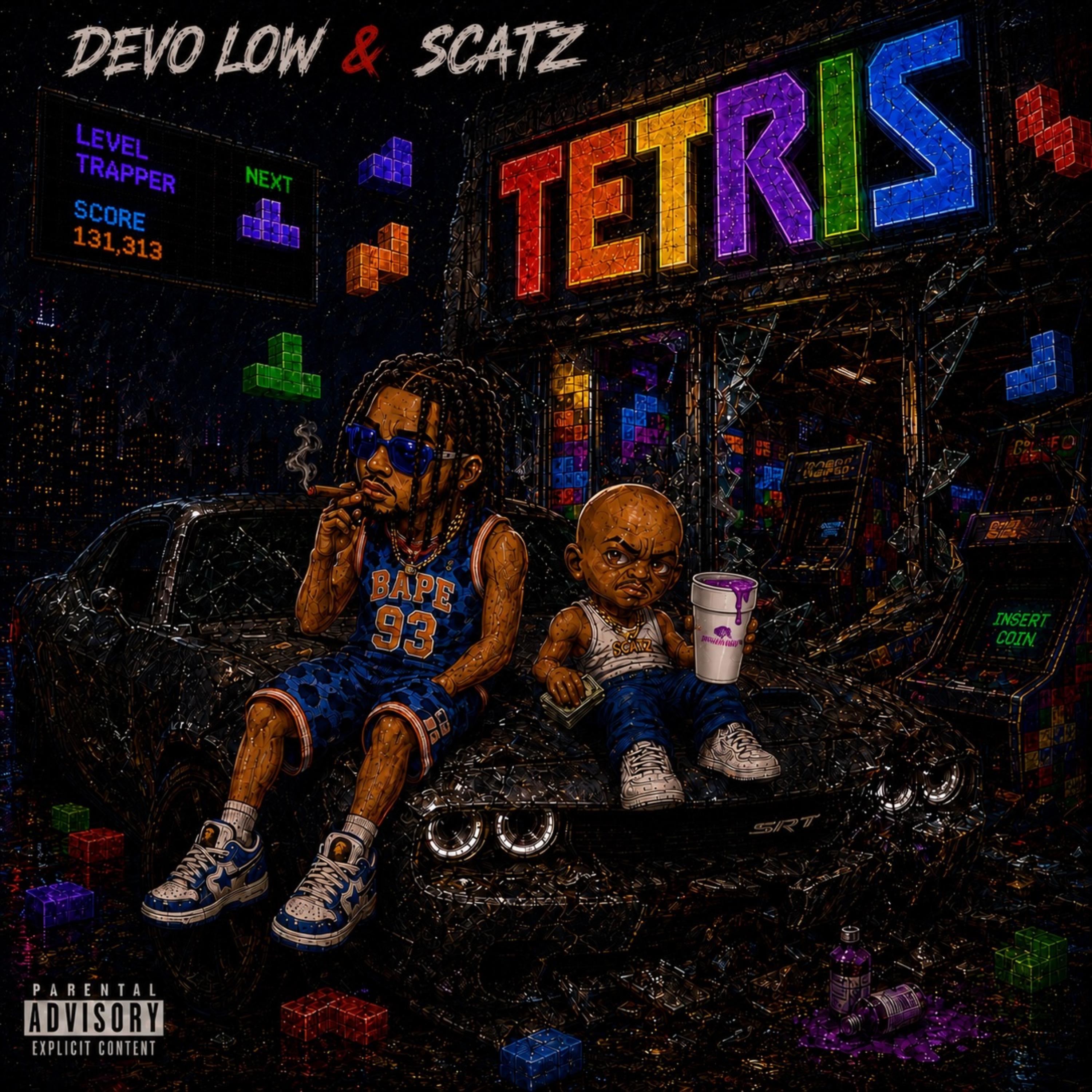 TETRIS by Devo Low cover art