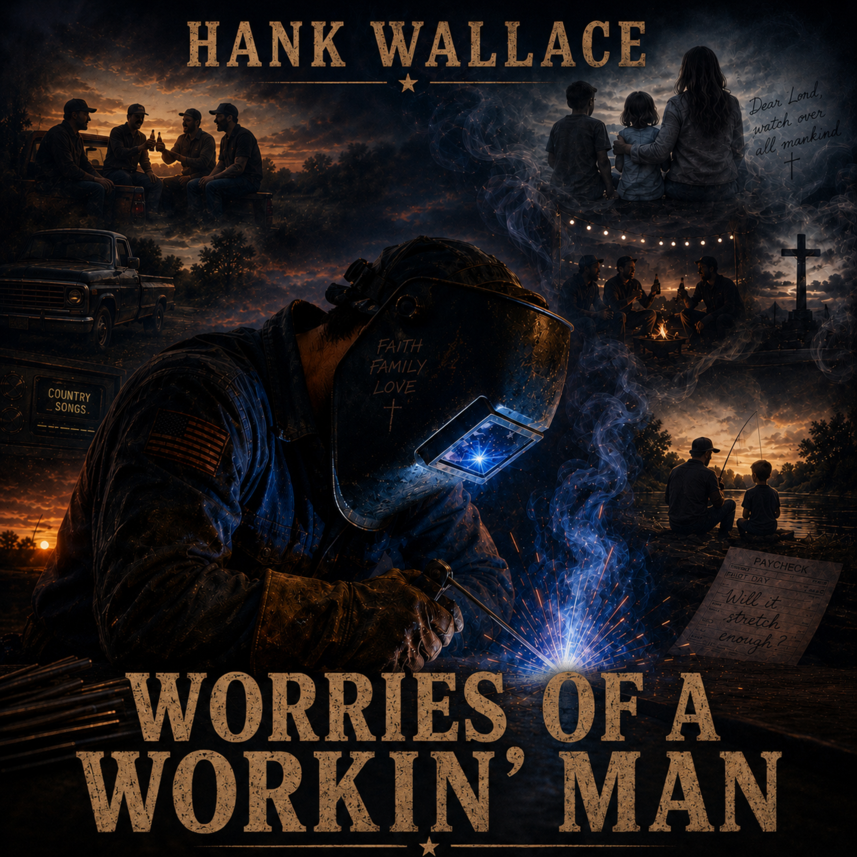 Worries Of A Workin’ Man by Hank Wallace cover art