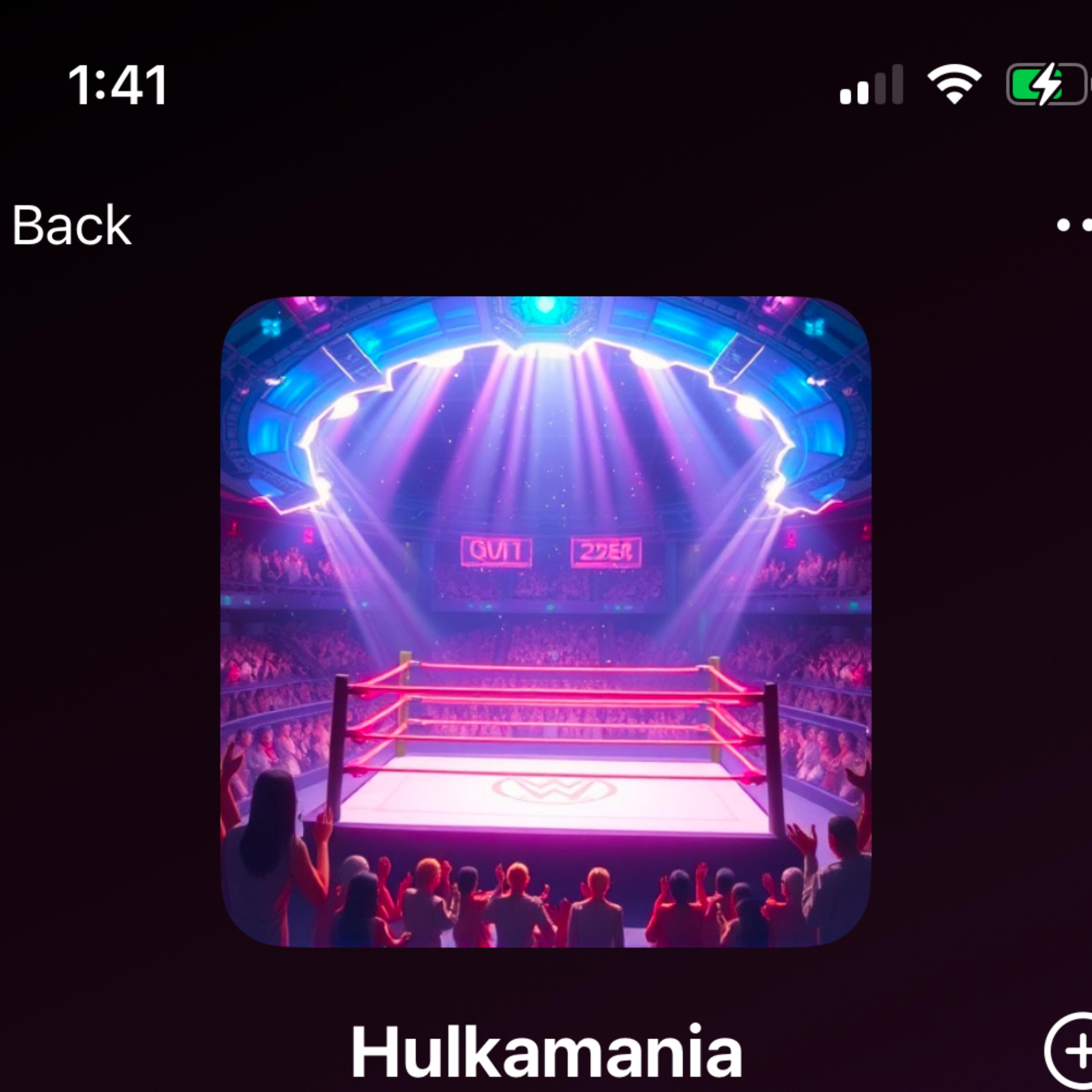 Hulkamania artwork