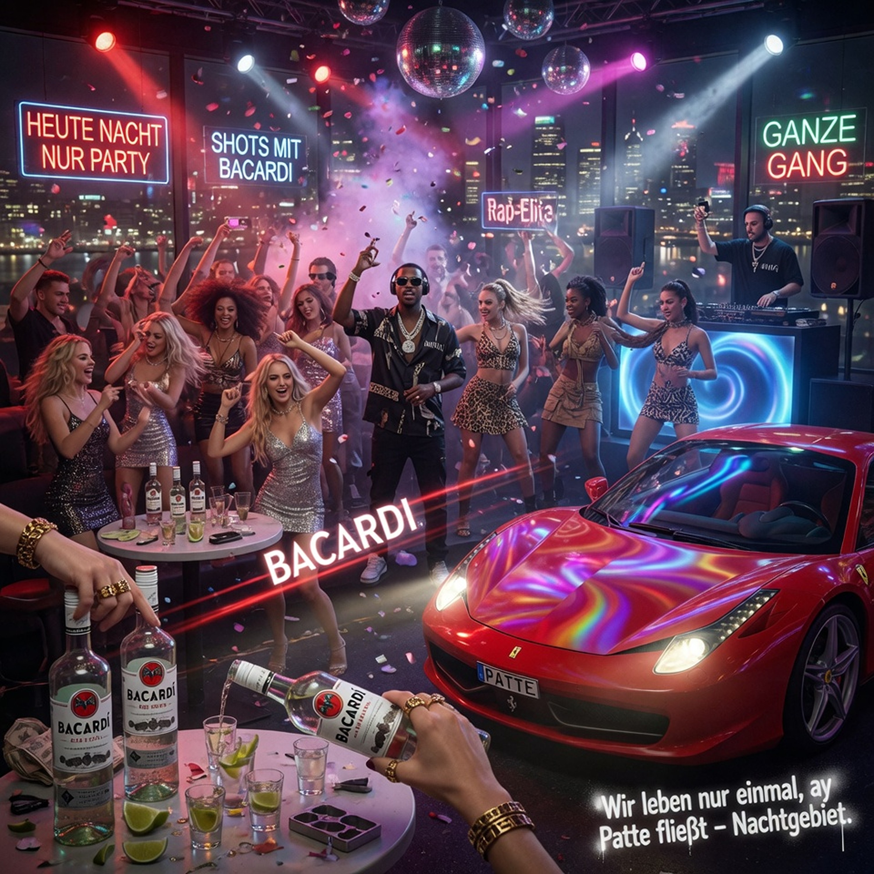 Bacardi artwork