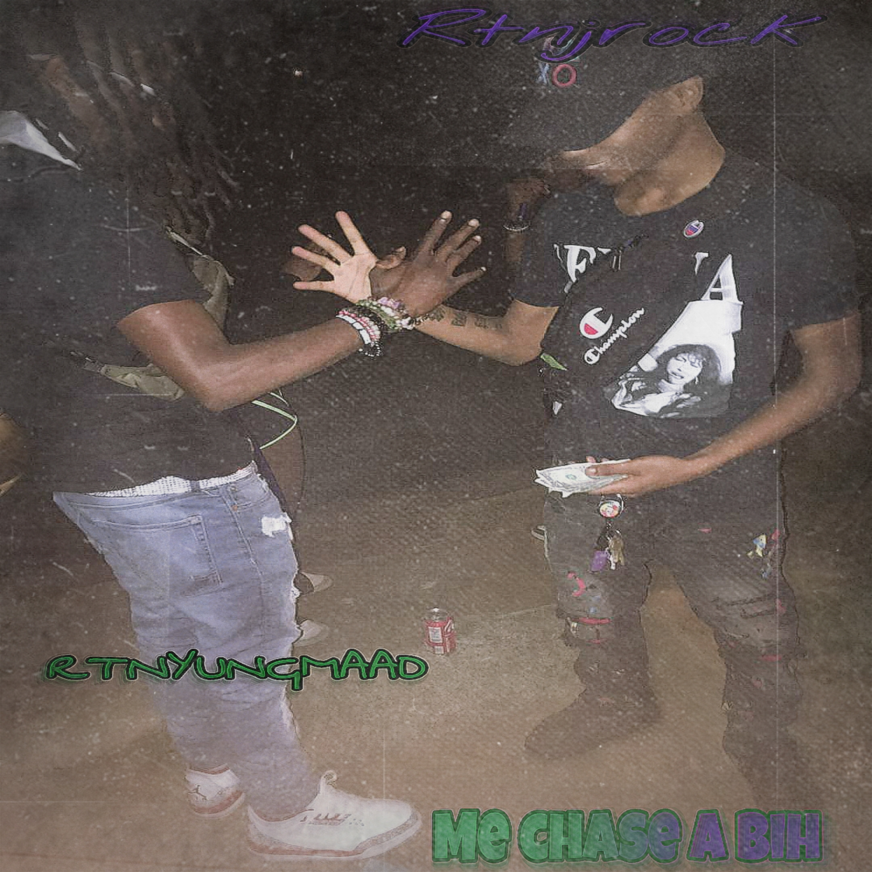 Me Chase A Bih by YungMaad cover art
