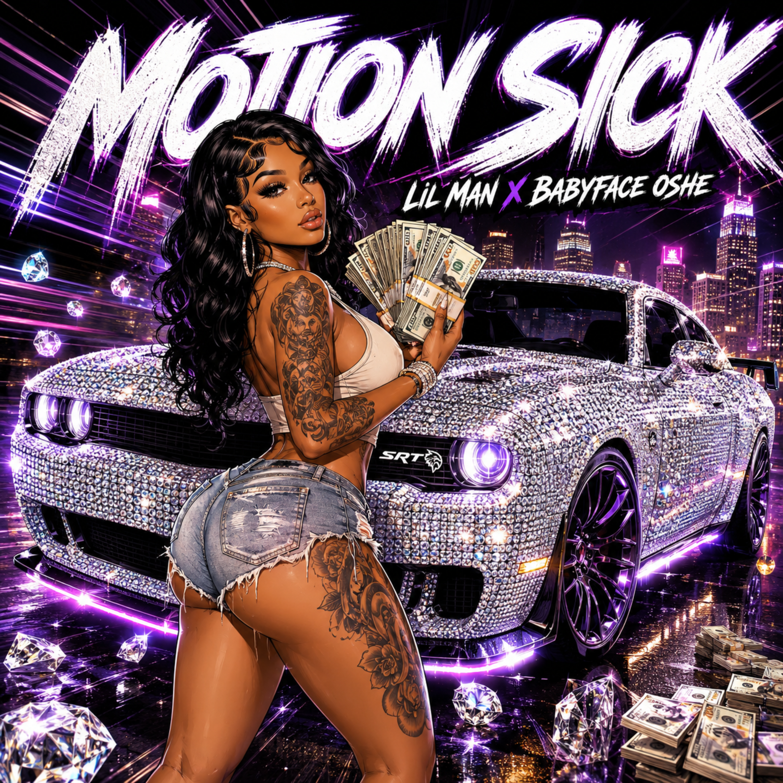 Motion Sick by BabyFace Oshe cover art