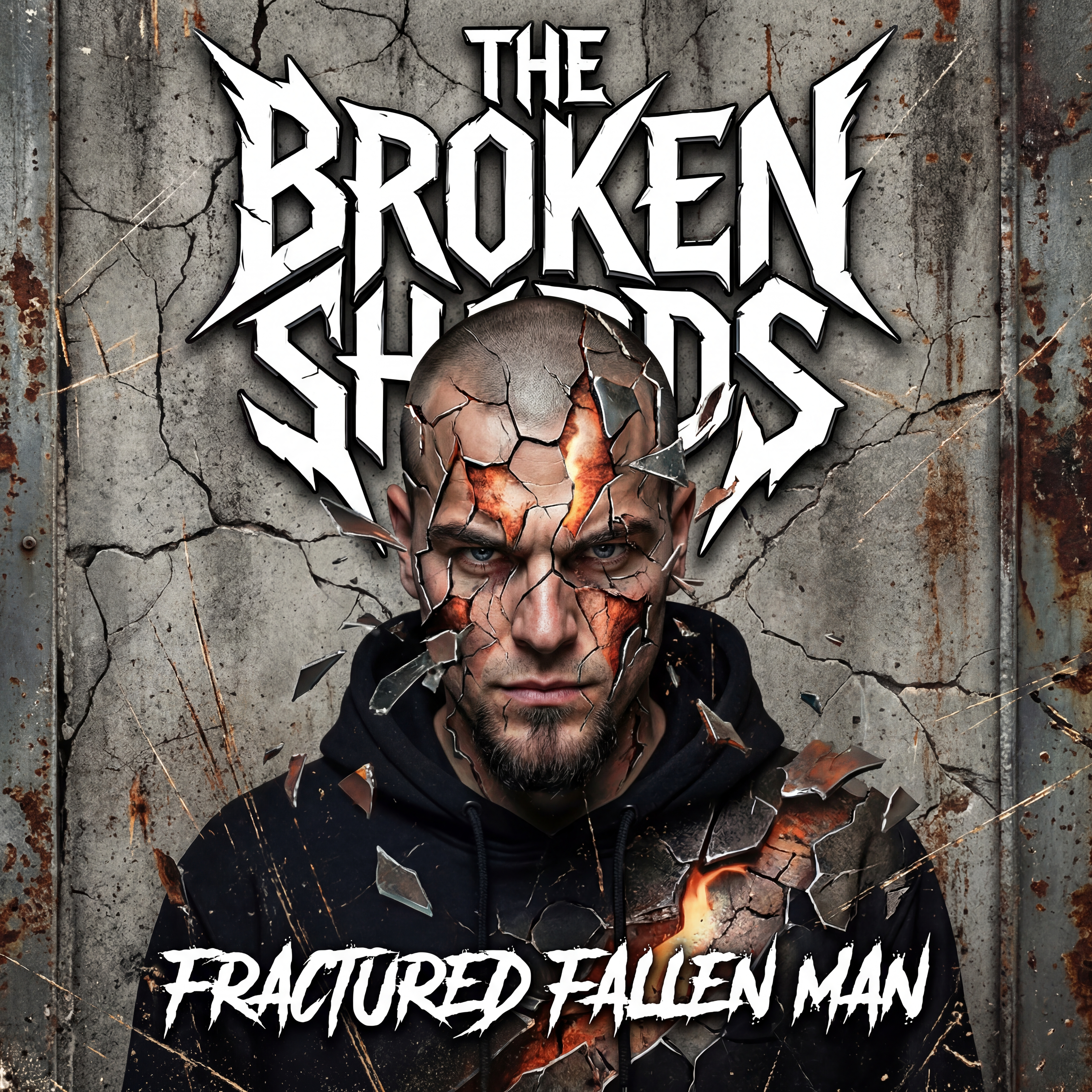 Fractured, Fallen Man artwork