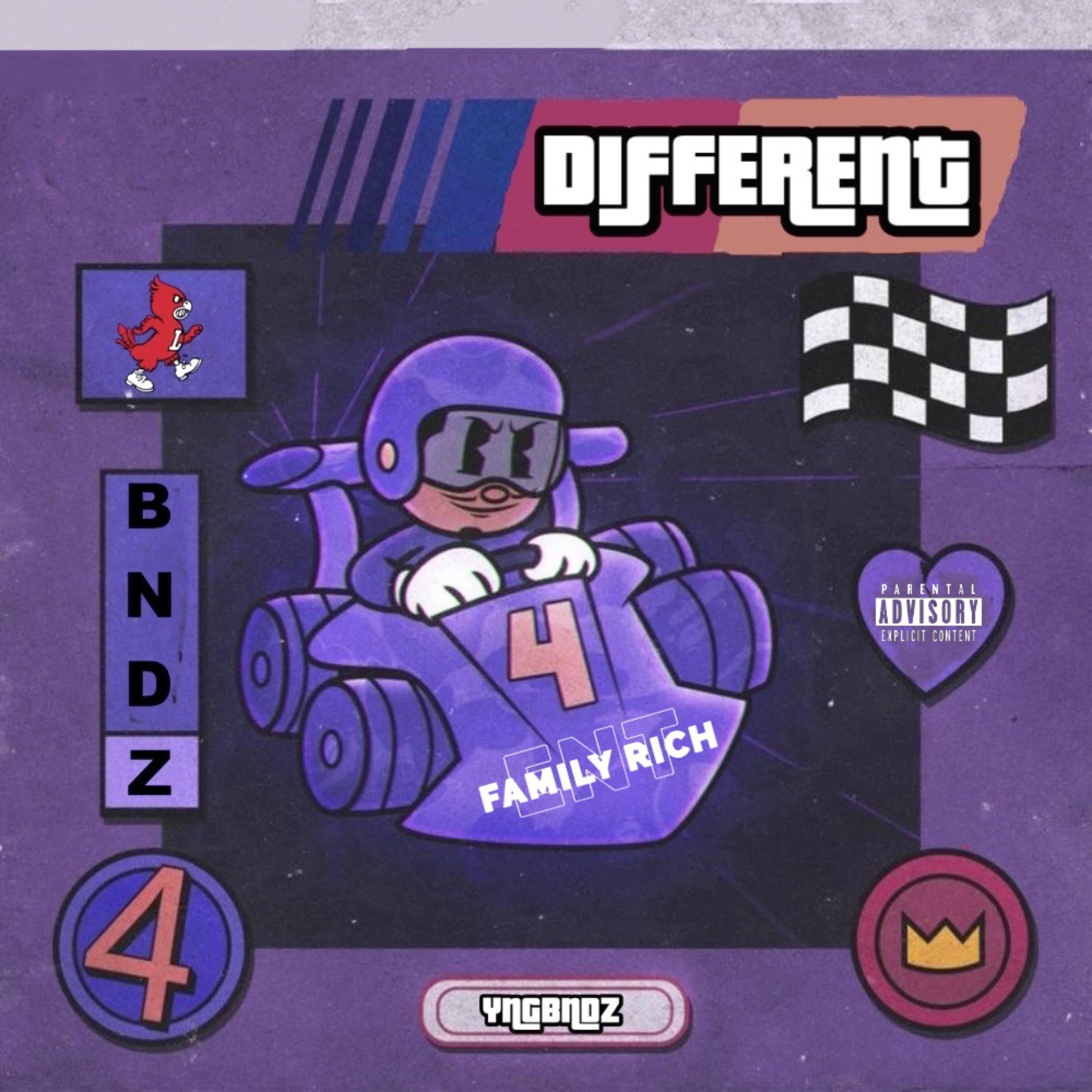 DIFFERENT by YNGBNDZ cover art