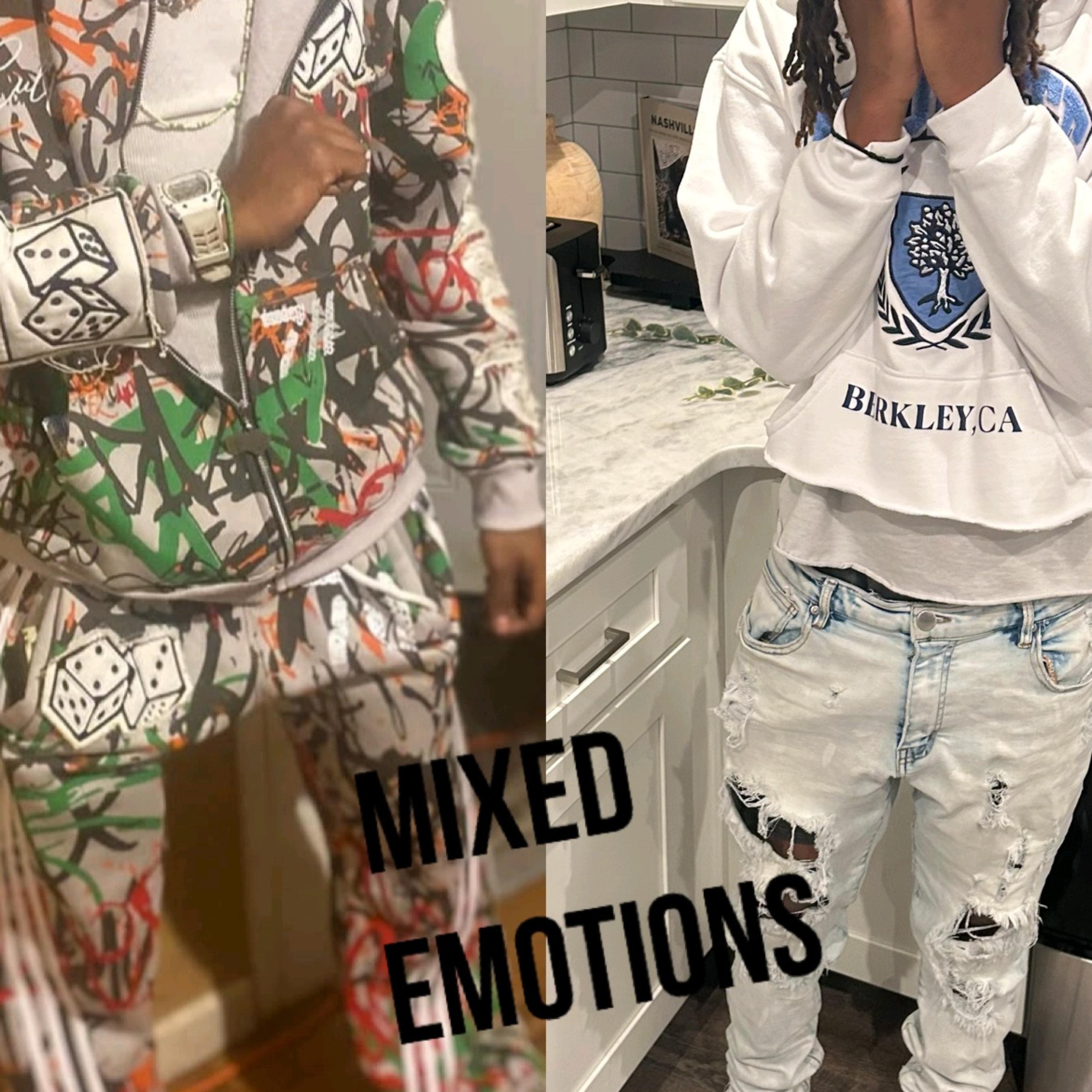 Mixed emotions artwork