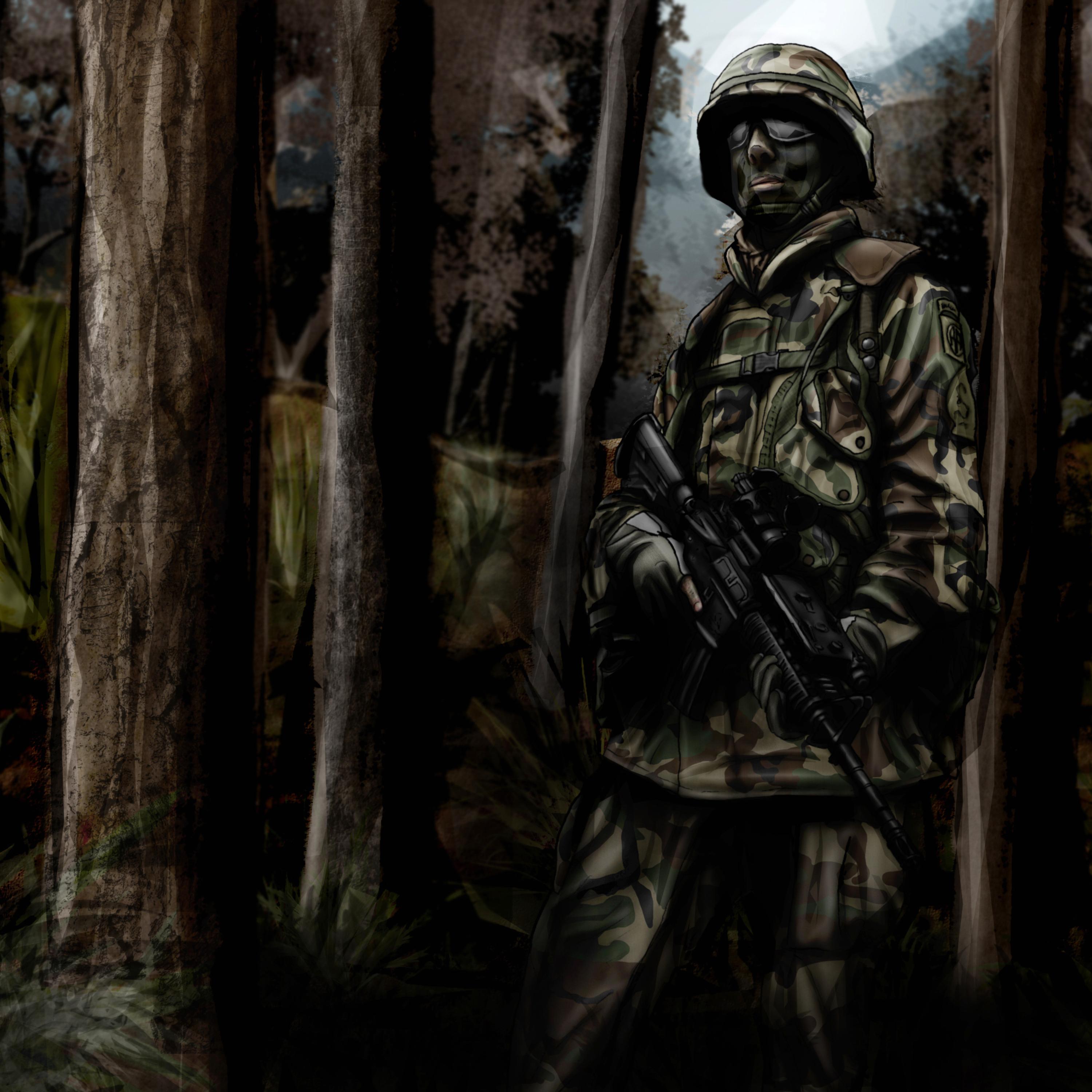 Soldier artwork
