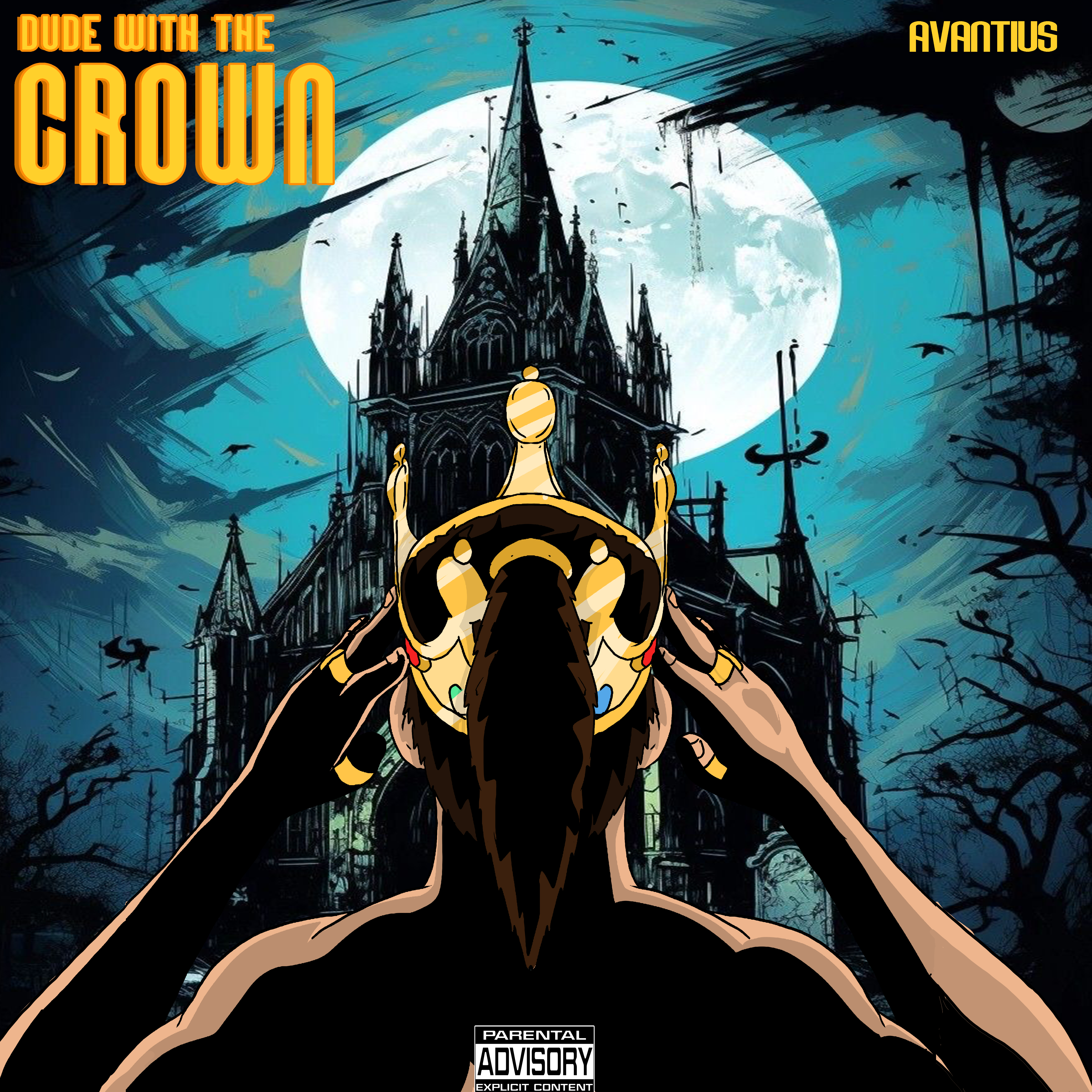Dude with the Crown artwork
