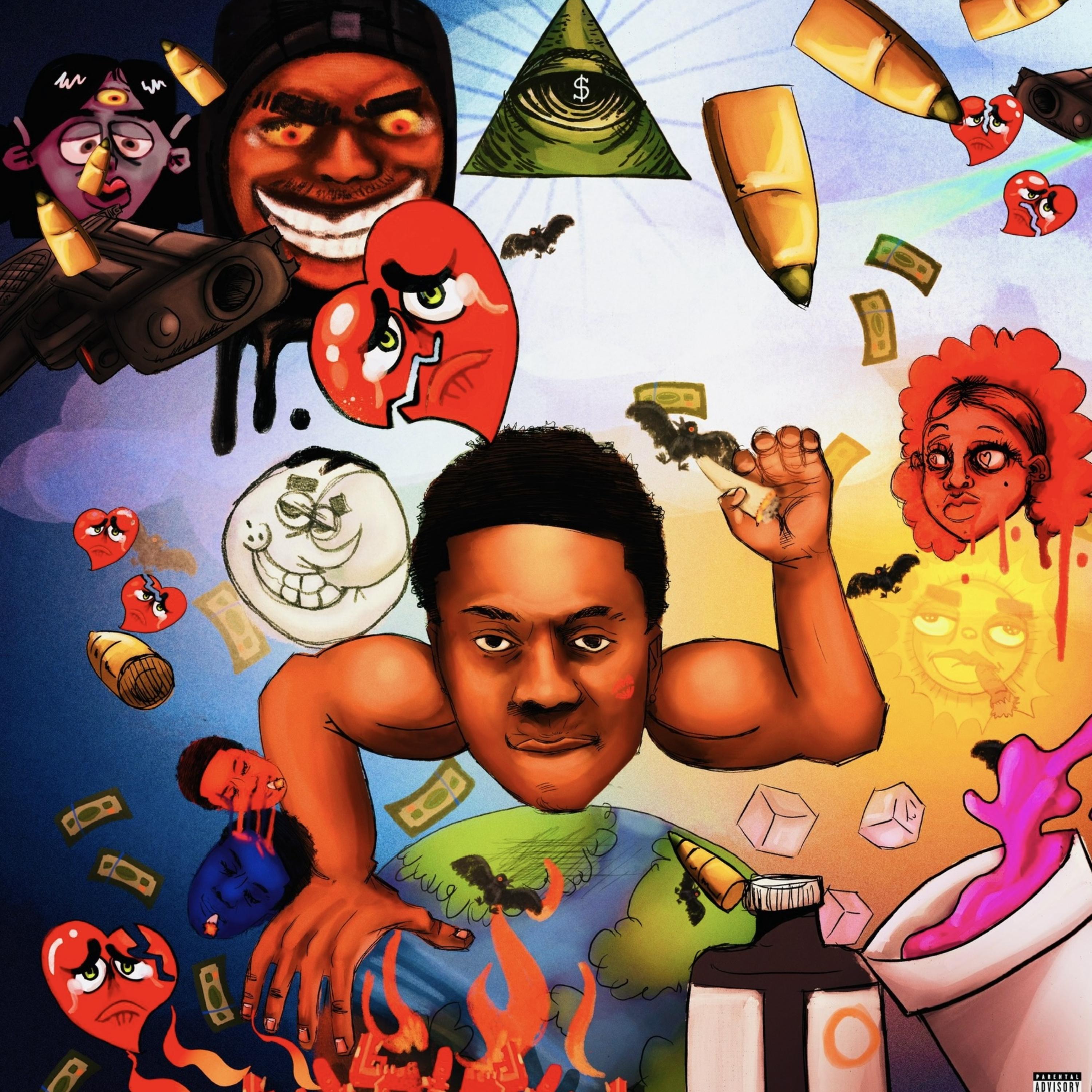 LIFE’S A BITCH artwork