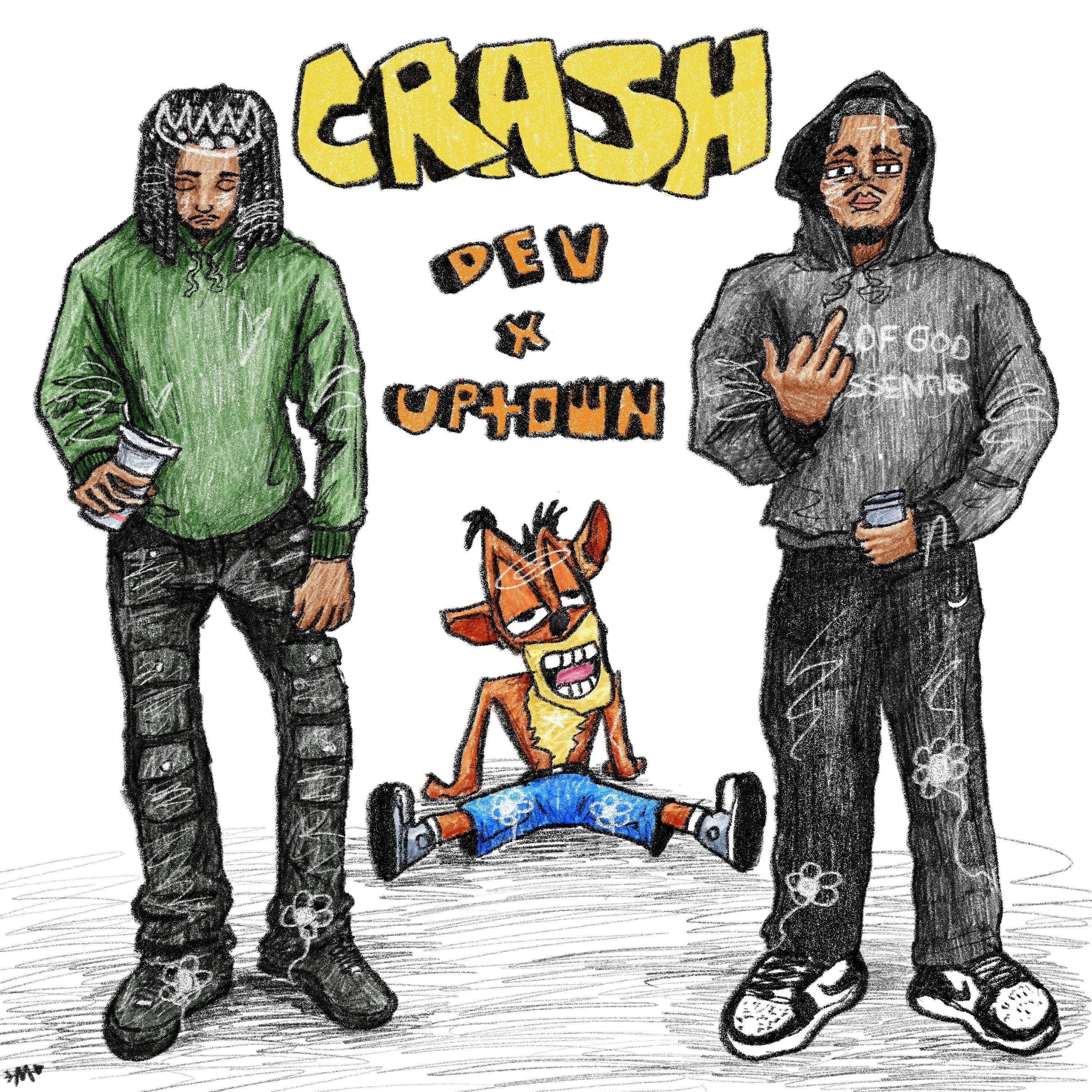 Crash artwork