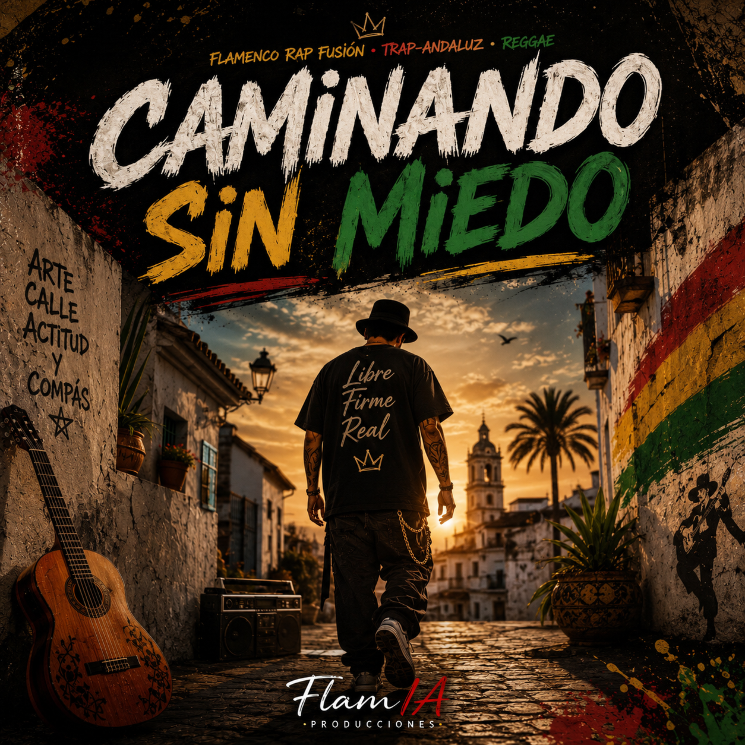 Caminando Sin Miedo by FlamIA Producciones cover art