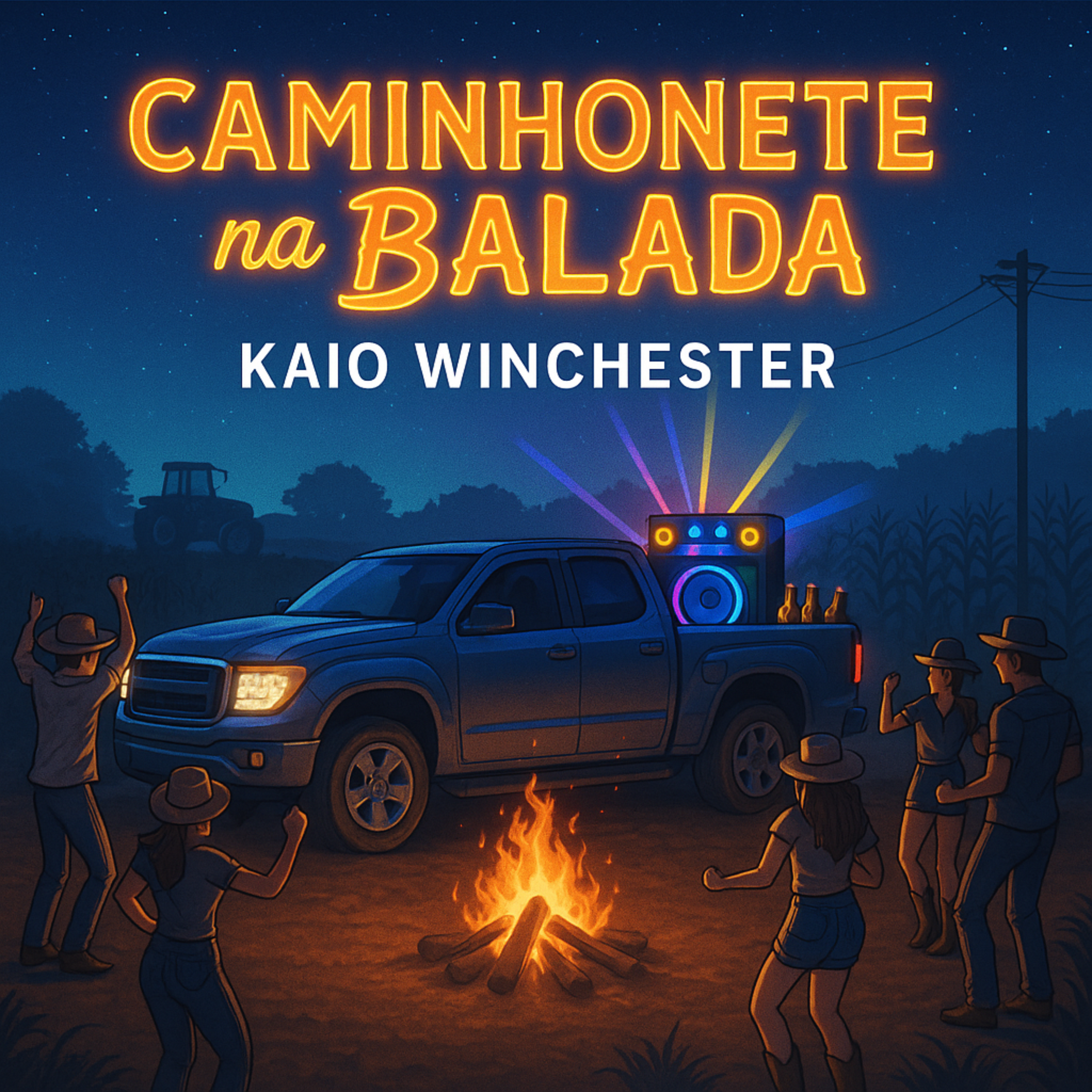 Caminhonete na balada artwork