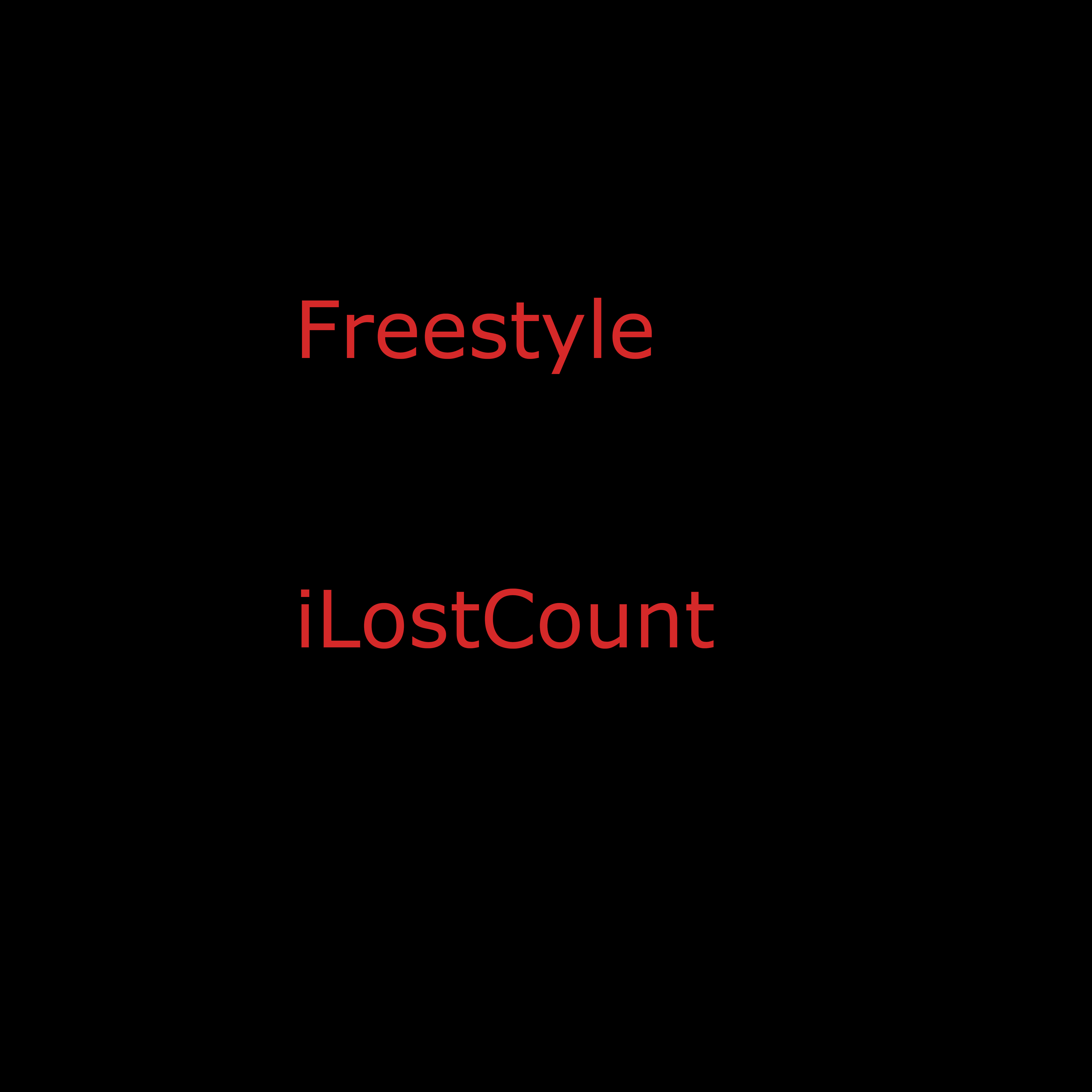 Freestyle iLostCount by Mishuba cover art
