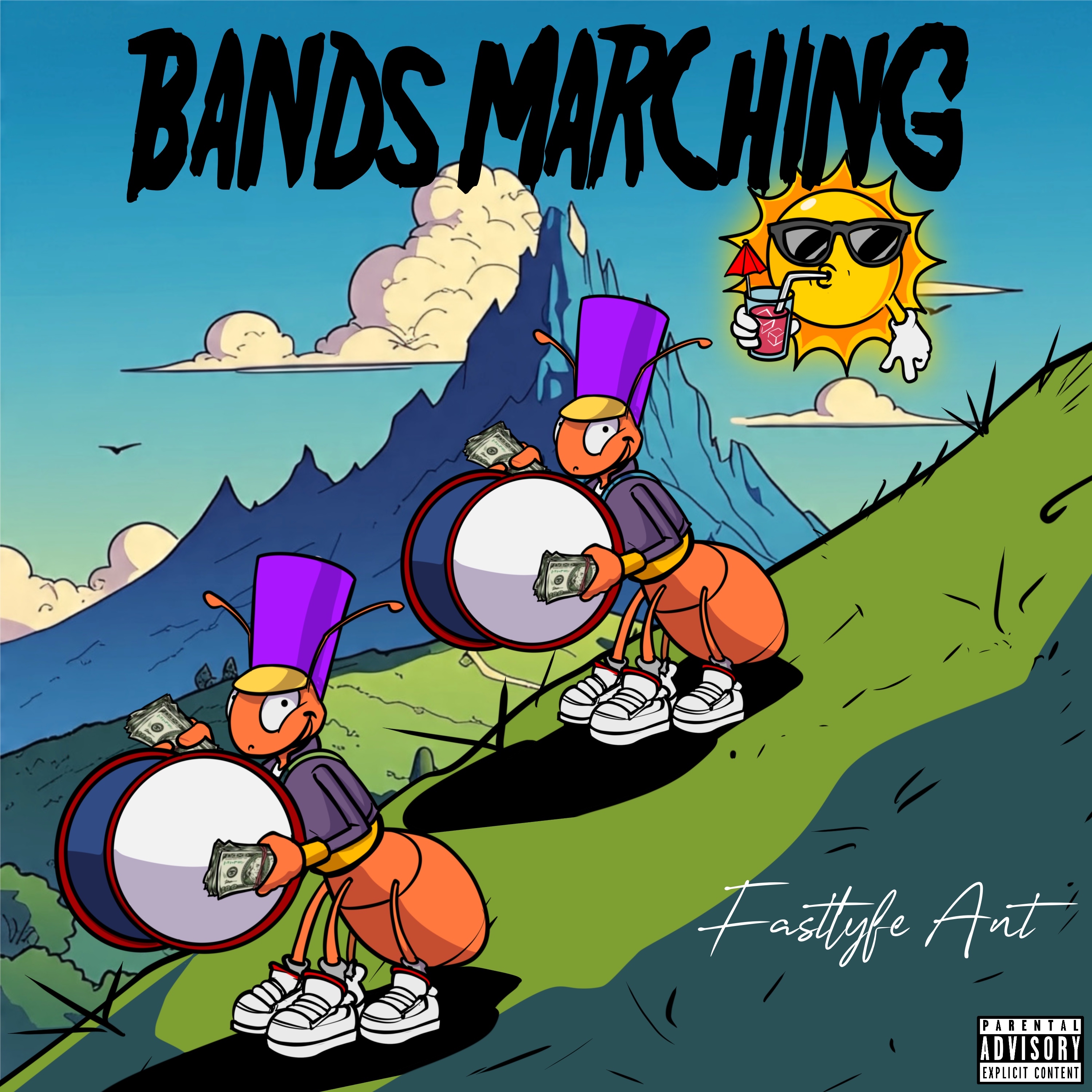 Bands Marching artwork