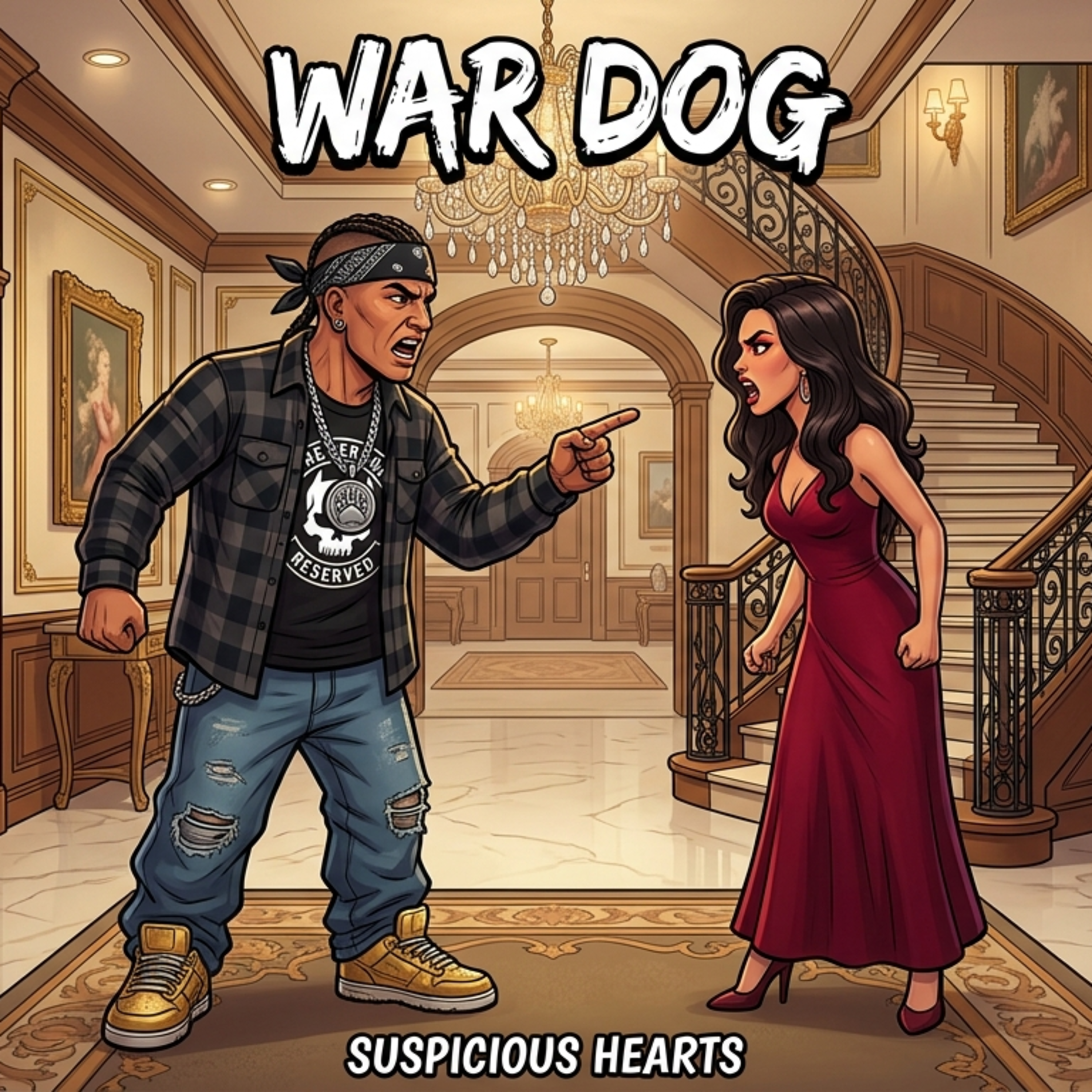 Suspicious Hearts artwork