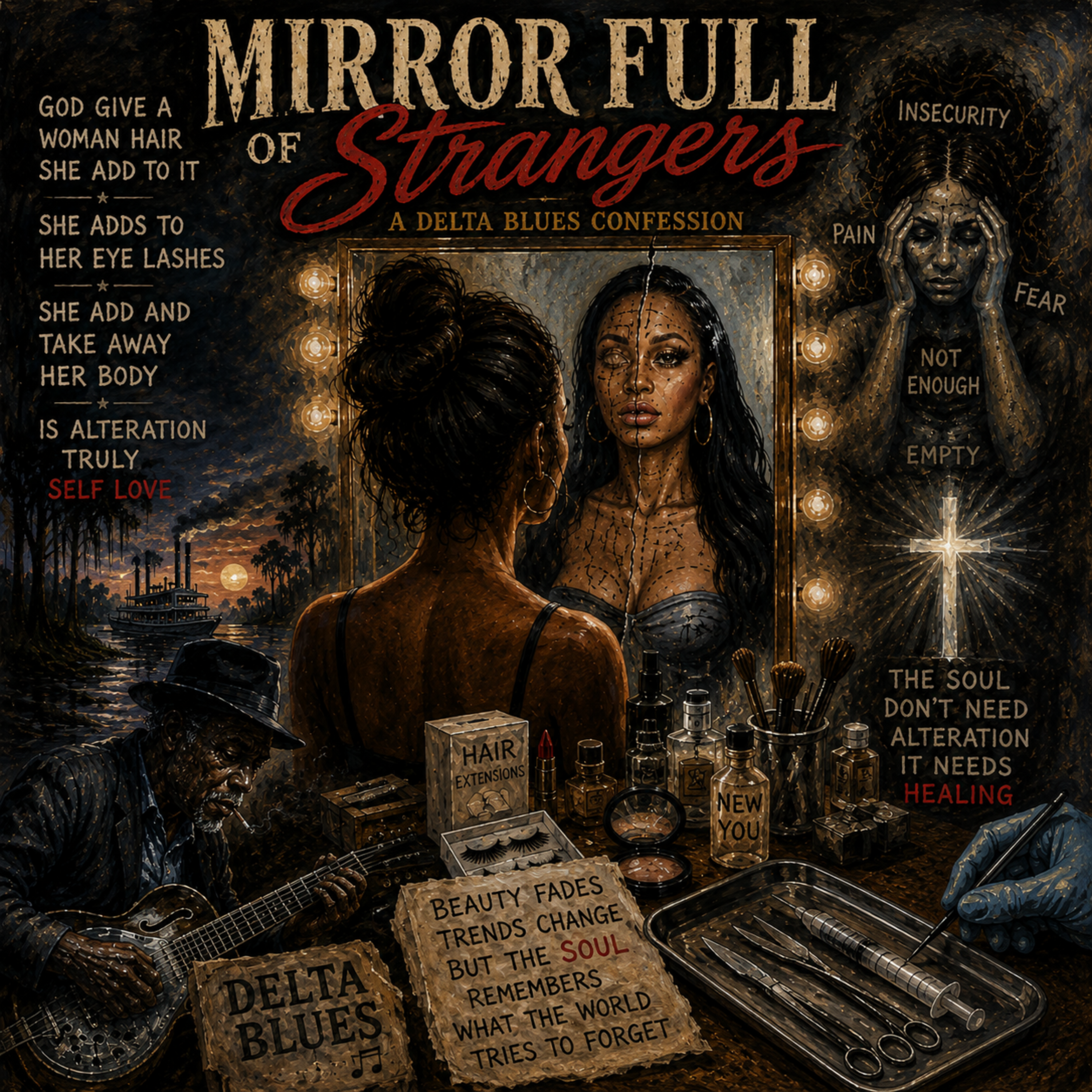 Mirror Full Of Strangers by Gospel & Blues Meets Country cover art