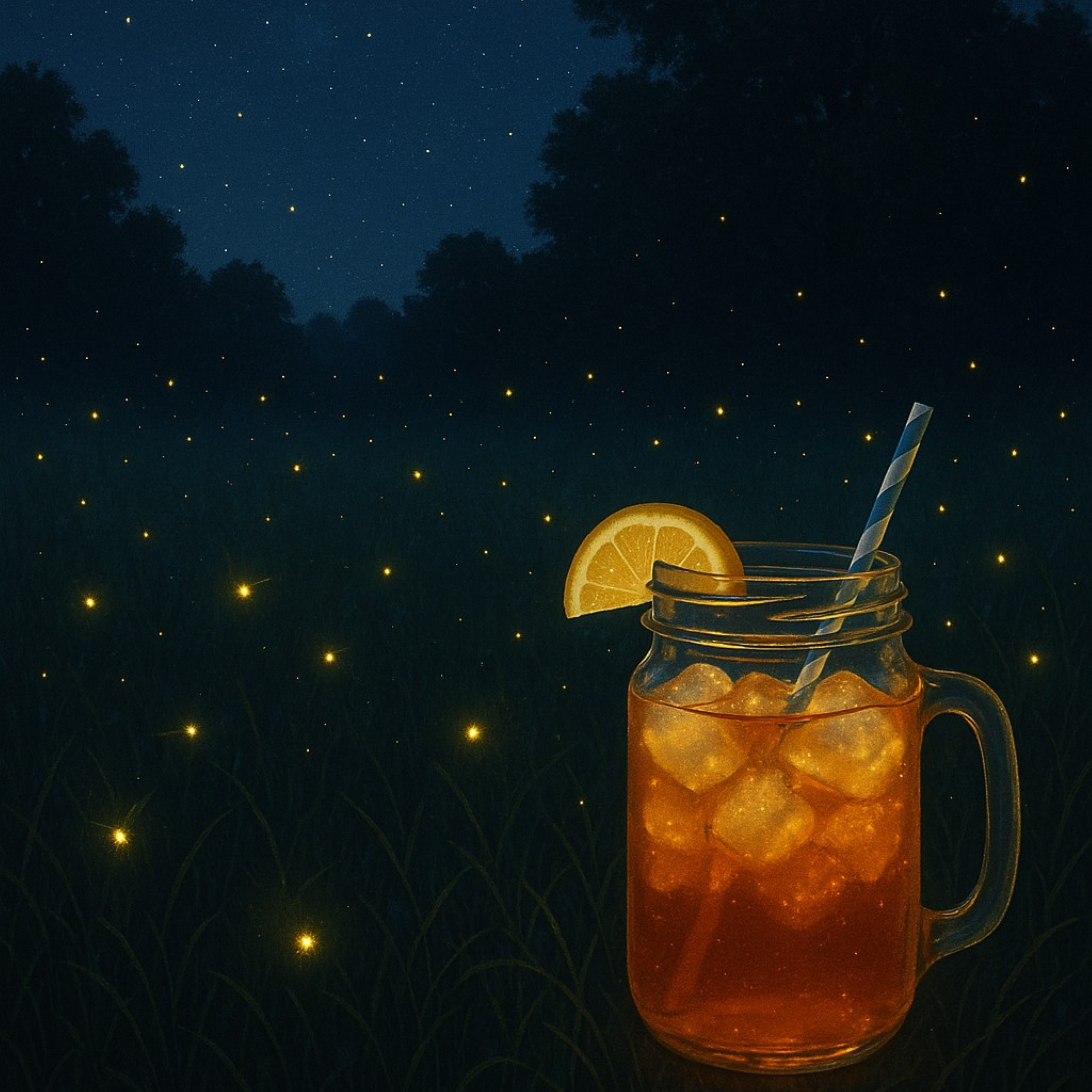 Sweet Tea and Fireflies artwork