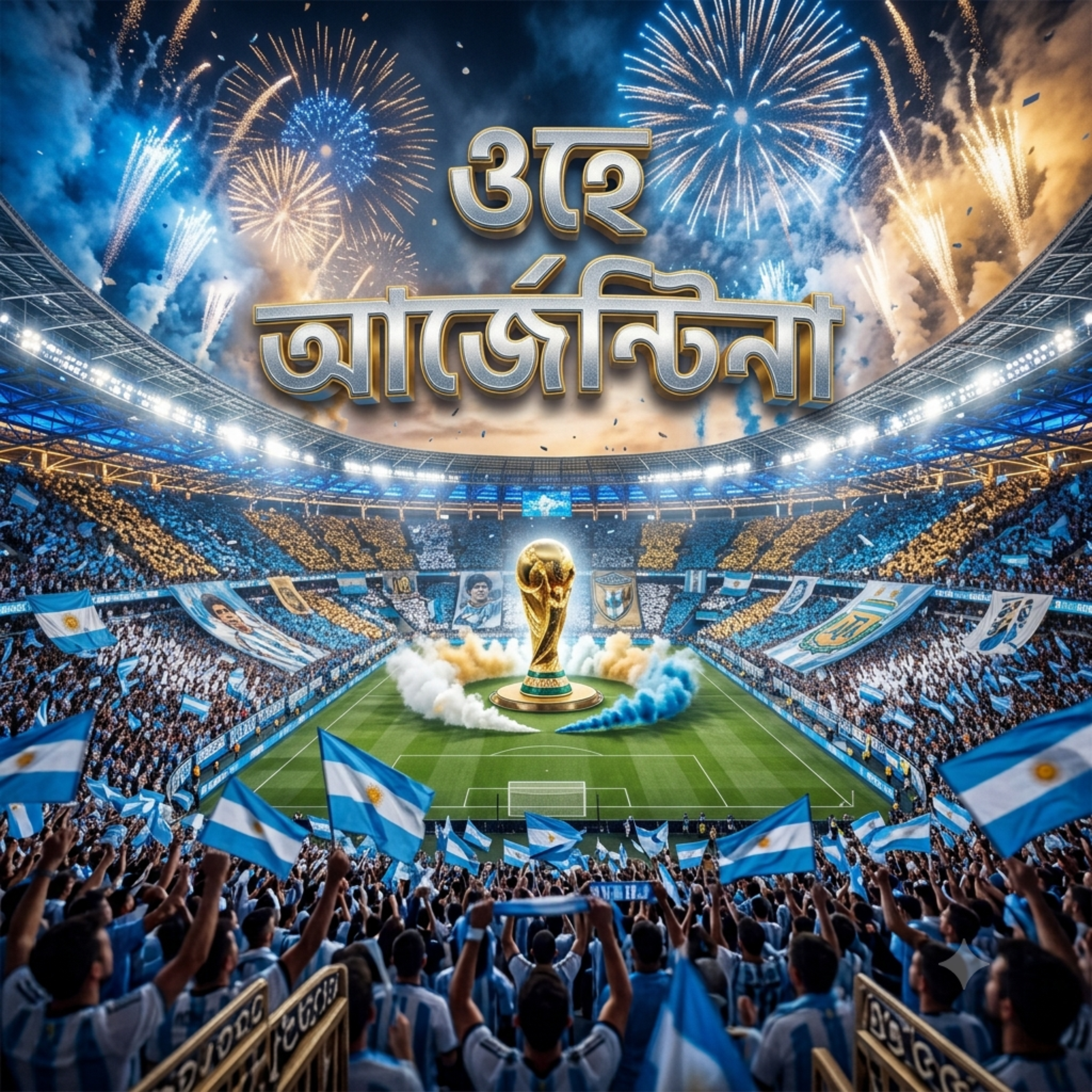 ওহে আর্জেন্টিনা (Argentina) by Rabiul Karim cover art