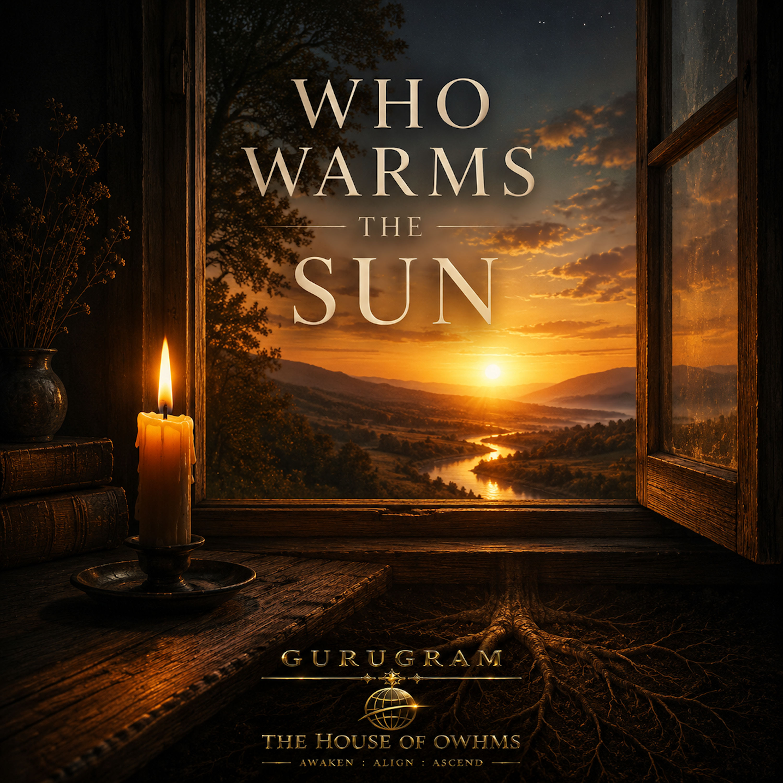 WHO WARMS THE SUN by GURUGRAM cover art