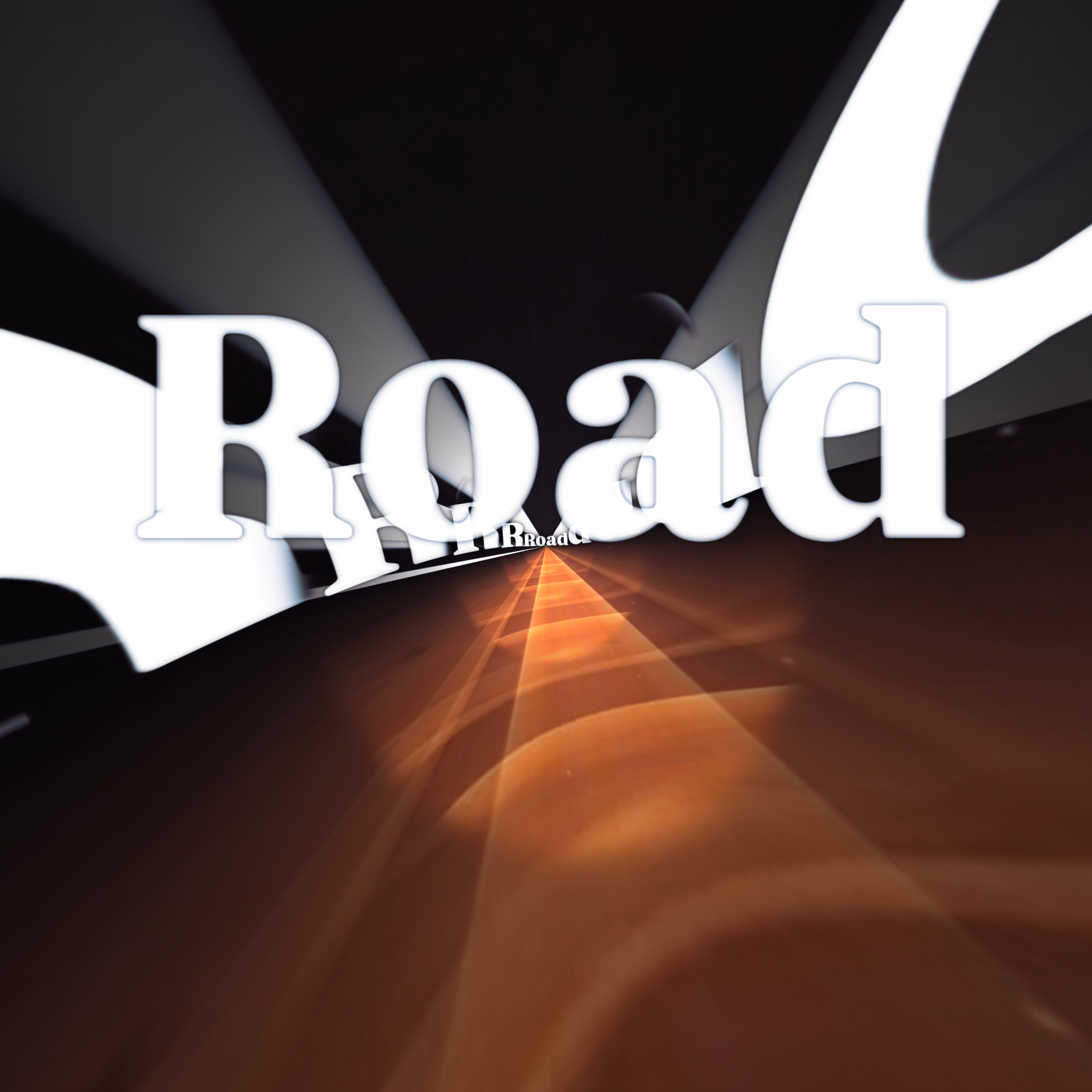 Road artwork