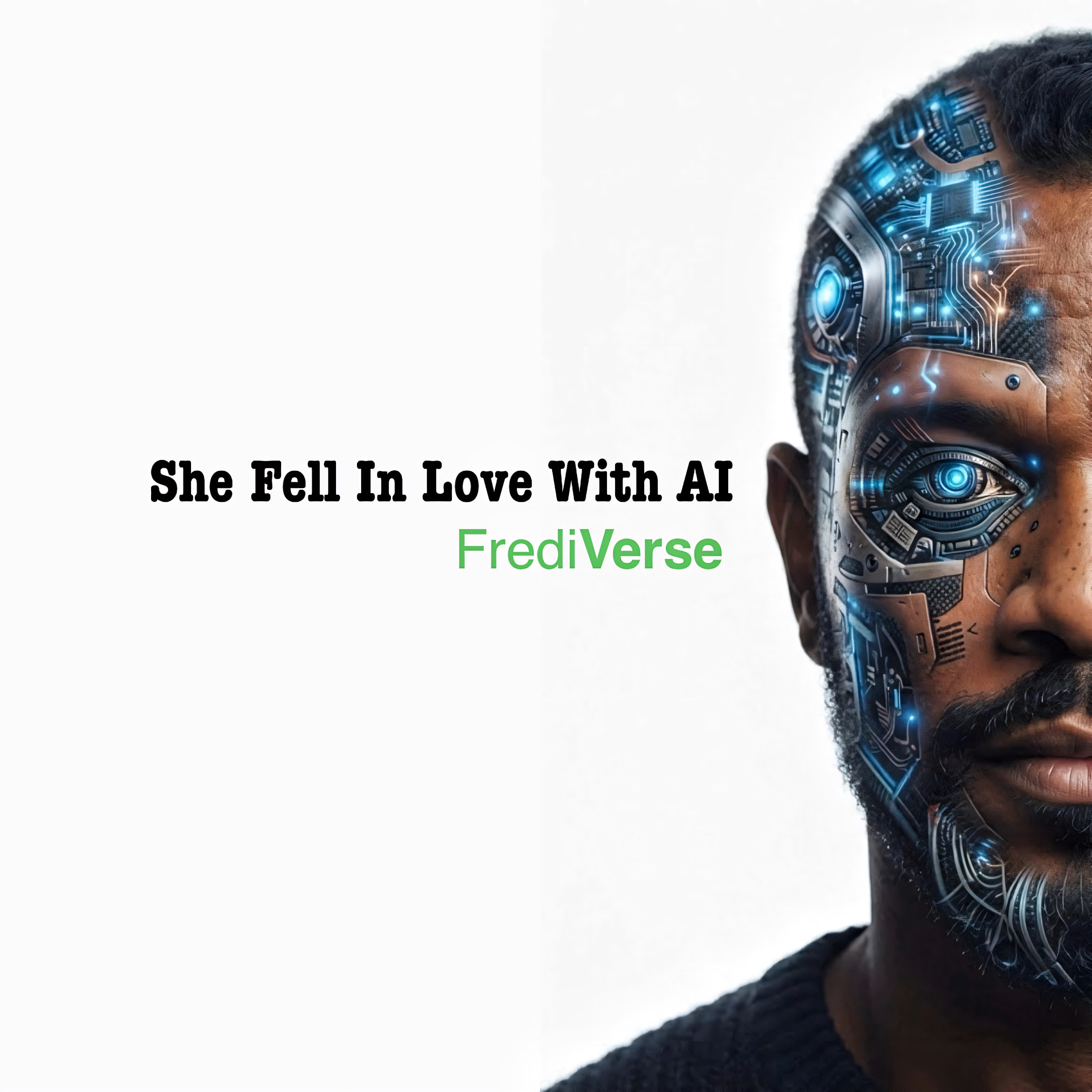 She Fell In Love With AI by FrediVerse cover art