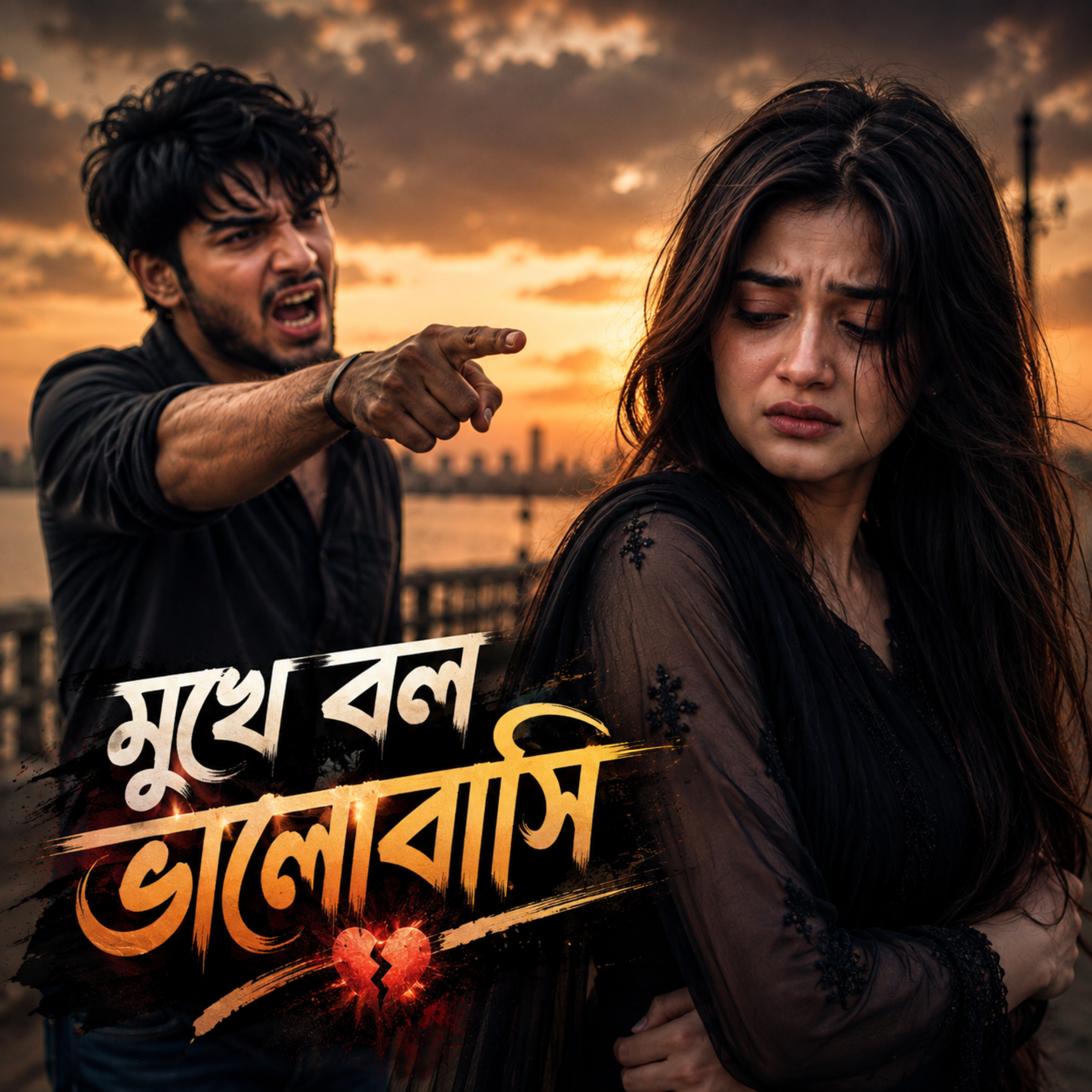 মুখে বল ভালোবাসি (Mukhe Bolo Bhalobashi) by Ananya Sharma cover art